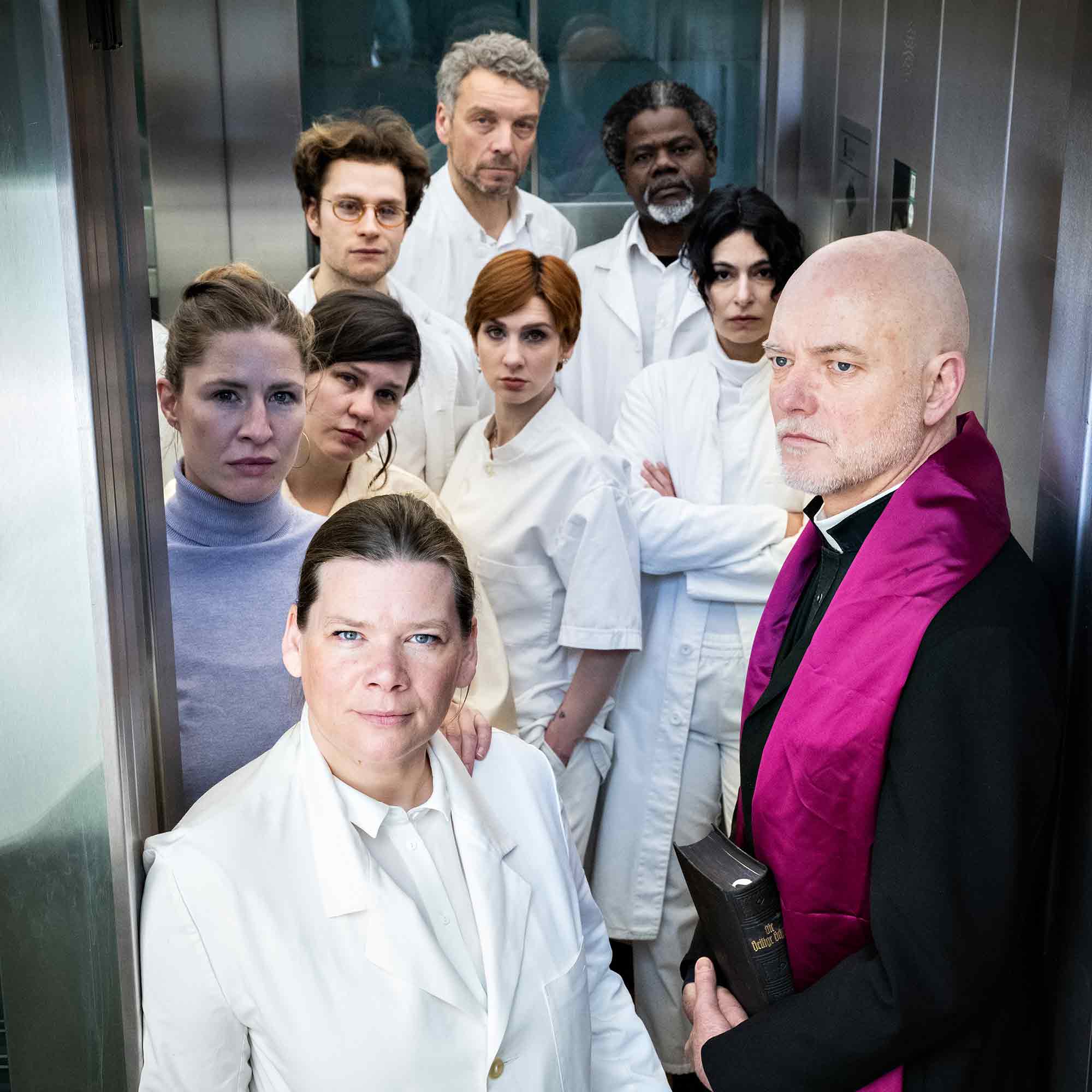 Theater und Orchester Heidelberg: &raquo;Die Ärztin&laquo;, Moralthriller von Robert Icke nach &raquo;Professor Bernhardi&laquo; von Arthur Schnitzler, 1. März 2025