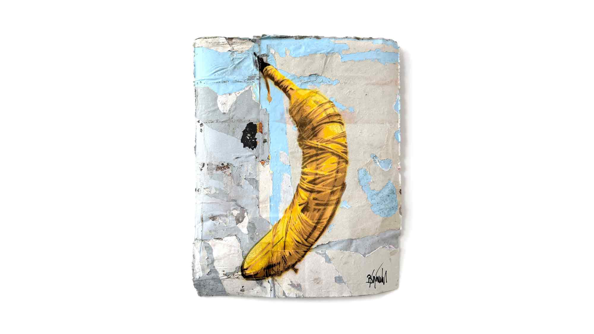 Streetart Künstler Thomas Baumgärtel – der »Bananensprayer« – auf der »Art Karlsruhe«, 20. bis 23. Februar 2025 Streetart Künstler Thomas Baumgärtel – der »Bananensprayer« – auf der »Art Karlsruhe«, 20. bis 23. Februar 2025
