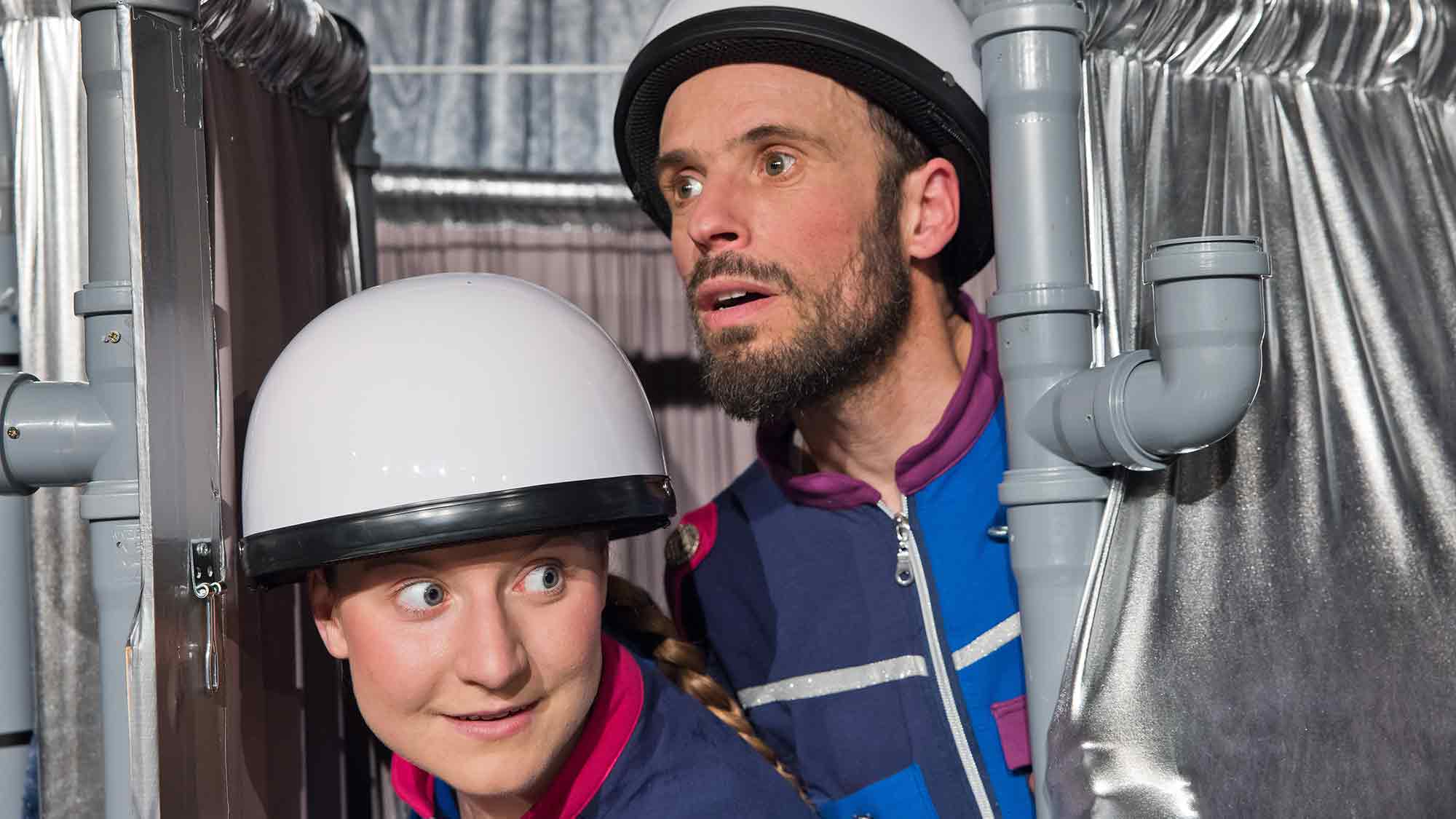 Weserrenaissance Museum Schloss Brake, Lemgo: galaktisches Kindertheater &raquo;Nix wie weg – Schnick und Schnack heben ab&laquo;, 28. Februar 2025