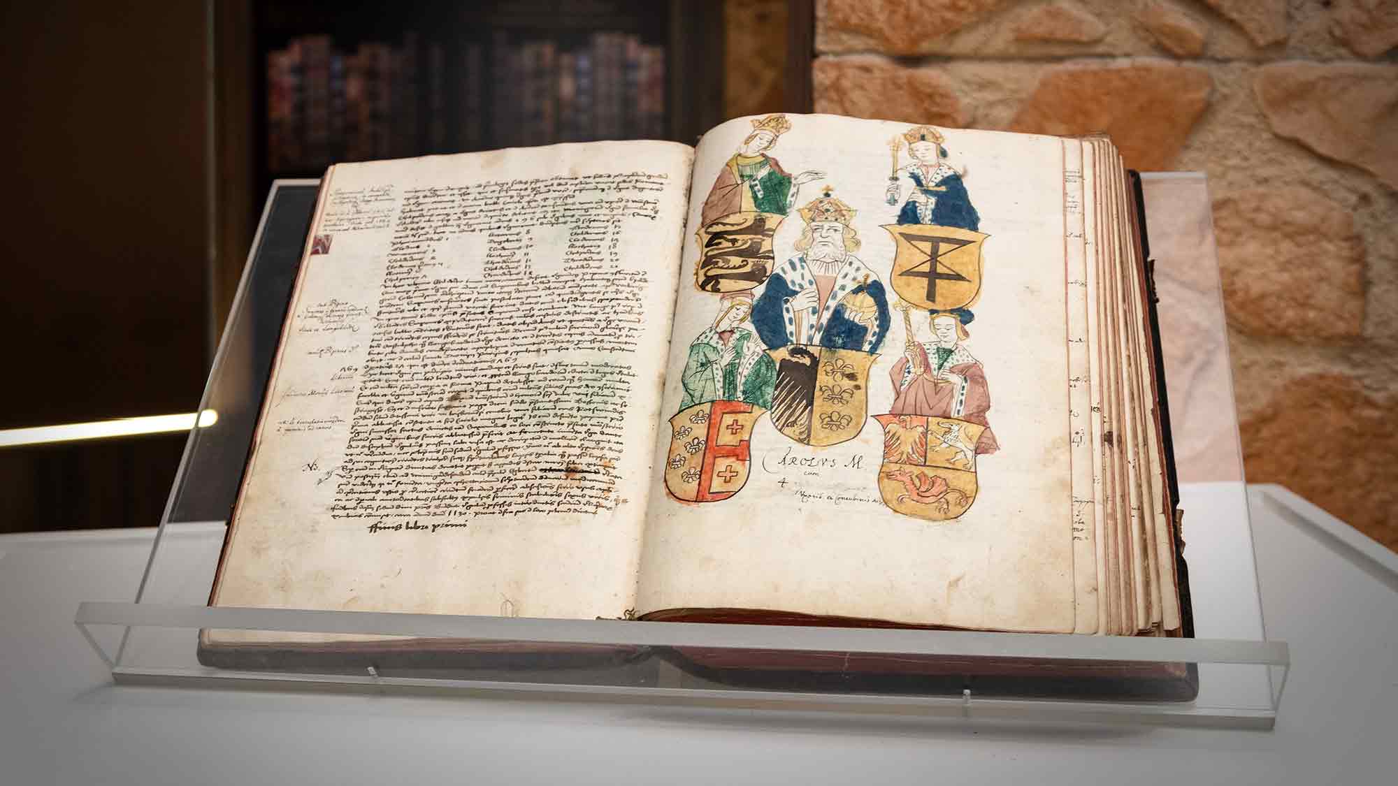 Warum Westfalen im Kreis Warendorf erfunden wurde: Bedeutende Handschrift kehrt ins Museum Abtei Liesborn zurück Warum Westfalen im Kreis Warendorf erfunden wurde: Bedeutende Handschrift kehrt ins Museum Abtei Liesborn zurück