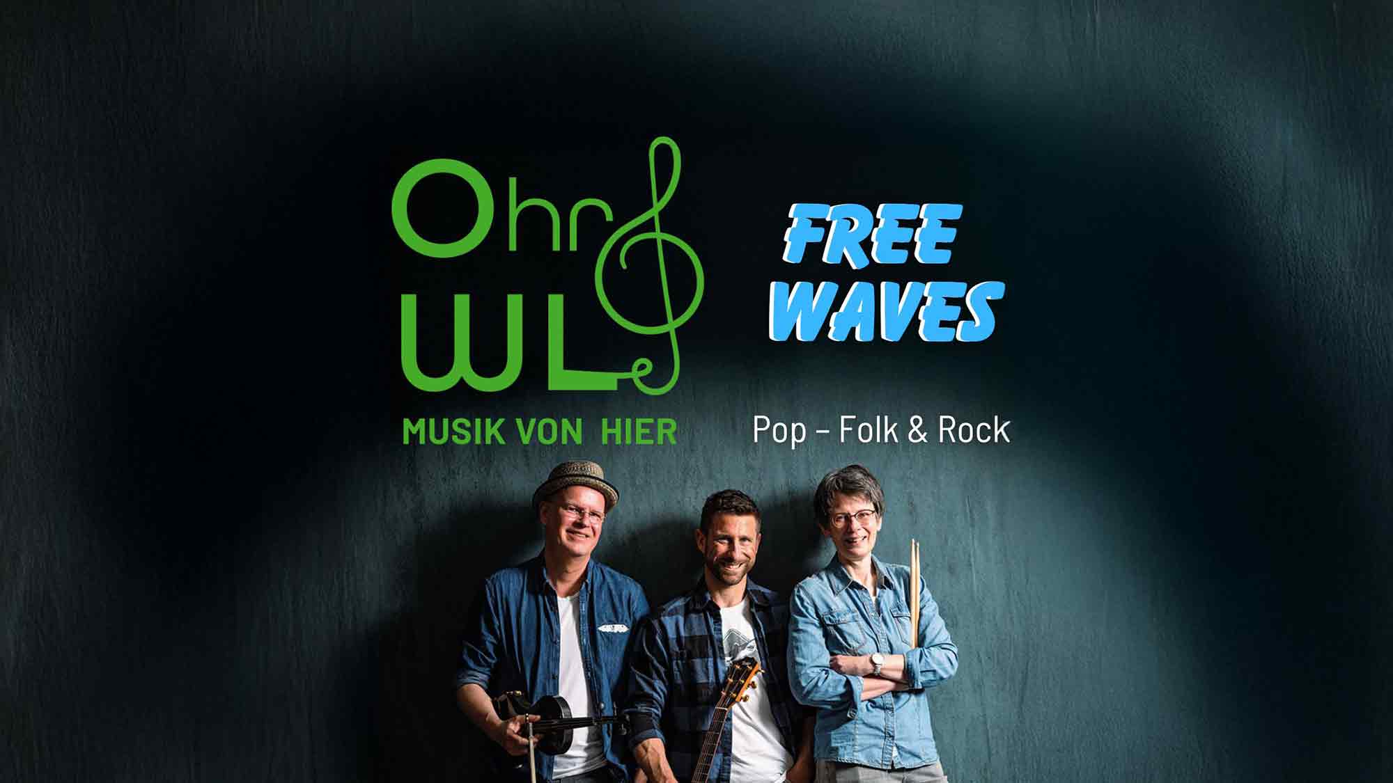 Kloster Wiedenbrück: &raquo;OhrWL&laquo; – Musik von hier präsentiert Free Waves, 27. April 2025