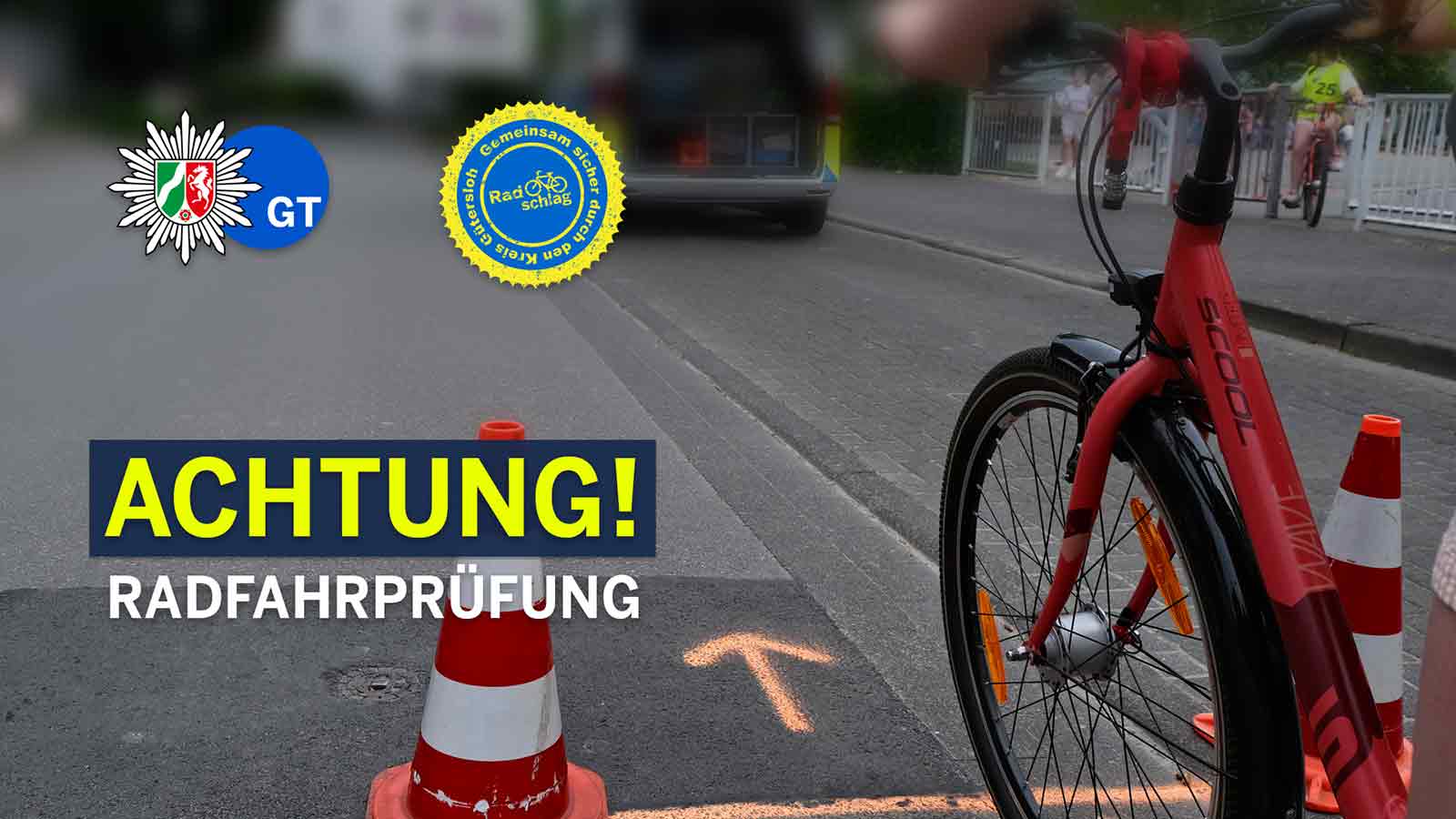 Polizei Gütersloh: Fahrradprüfung an der Violenbachschule Standort Nord, 11. März 2025
