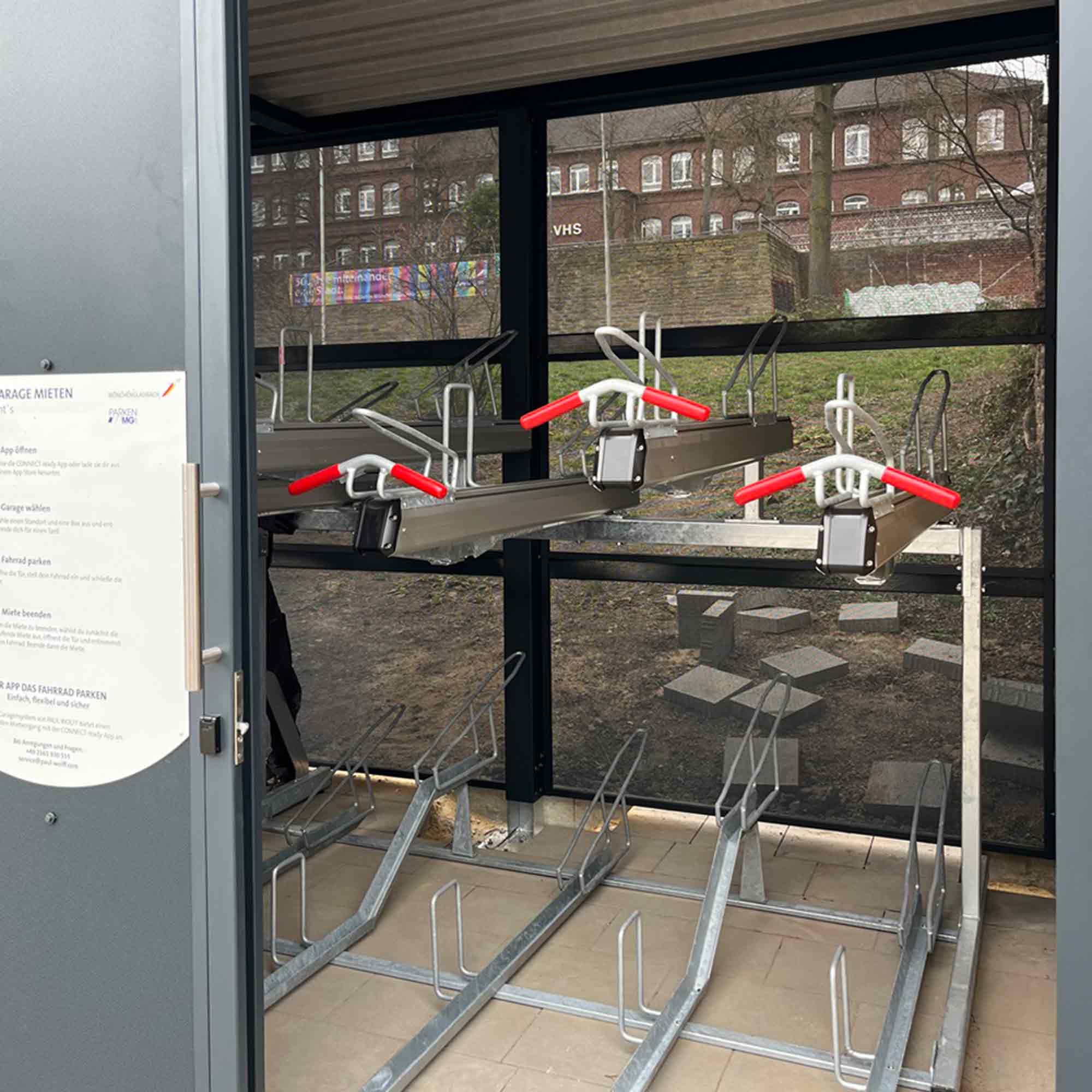 Mönchengladbach: Digitale Fahrradsammelgarage an der Lüpertzender Straße ab 7. April 2025 nutzbar Mönchengladbach: Digitale Fahrradsammelgarage an der Lüpertzender Straße ab 7. April 2025 nutzbar