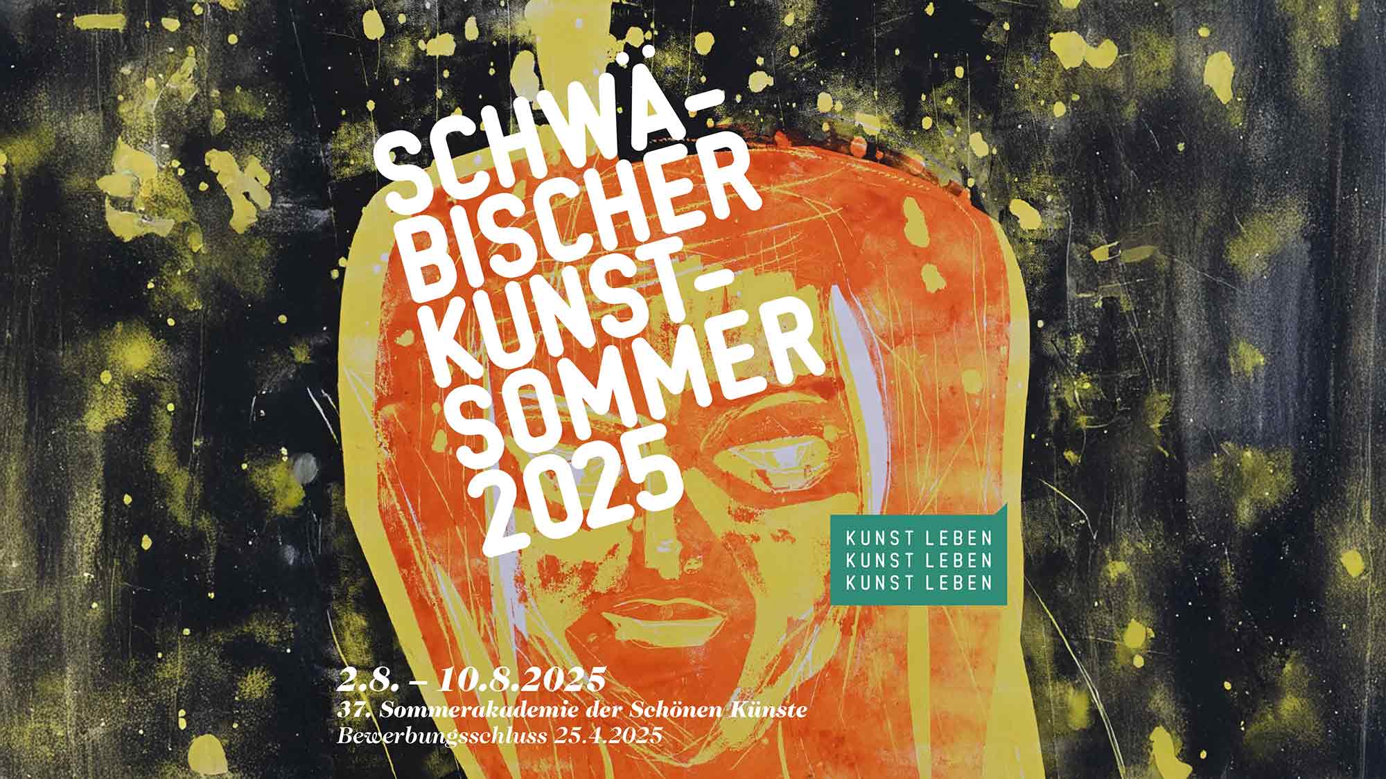 Anmeldung zum 37. Schwäbischen Kunstsommer in Kloster Irsee noch bis 25. April 2025 möglich, 2. bis 10. August 2025