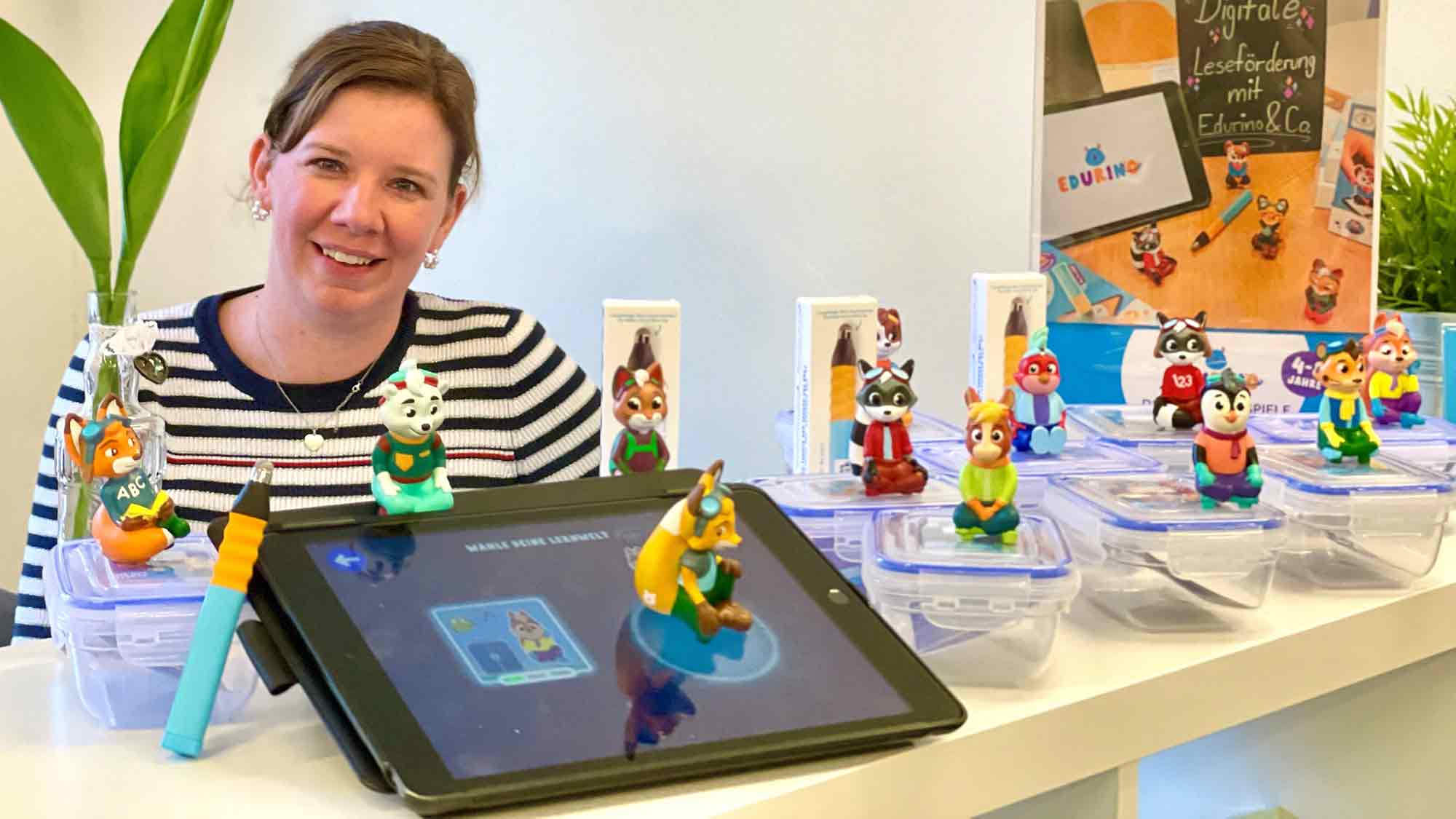 Mit neuer Technik macht das Lernen doppelt Spaß – Stadtbibliothek Rietberg schafft »Edurino« Figuren an Mit neuer Technik macht das Lernen doppelt Spaß – Stadtbibliothek Rietberg schafft »Edurino« Figuren an
