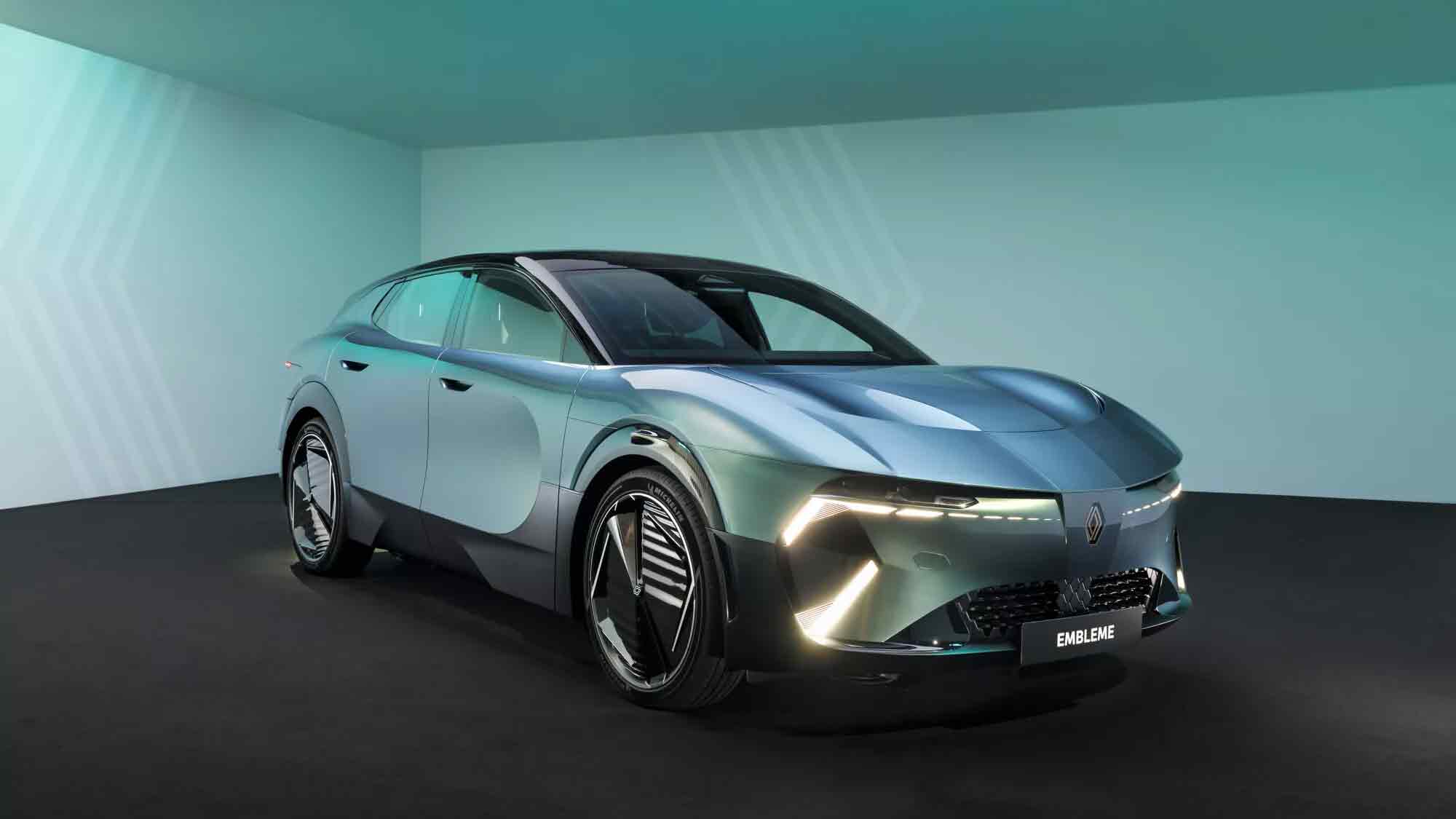 Renault präsentiert mit dem Emblème einen wegweisenden Prototyp für nachhaltige Mobilität Renault präsentiert mit dem Emblème einen wegweisenden Prototyp für nachhaltige Mobilität