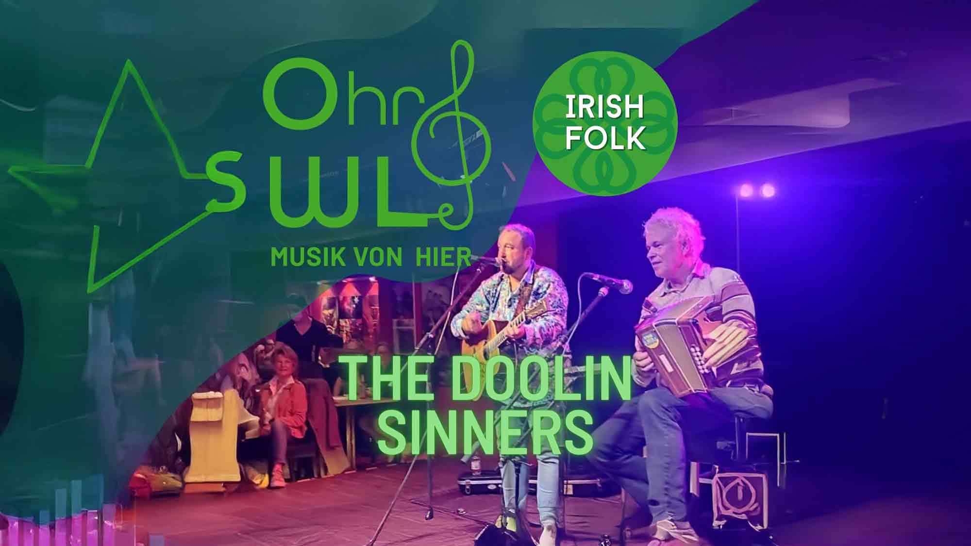 Kloster Wiedenbrück: &raquo;OhrWL&laquo; – Musik von hier präsentiert &raquo;The Doolin Sinners&laquo;, 1. Juni 2025