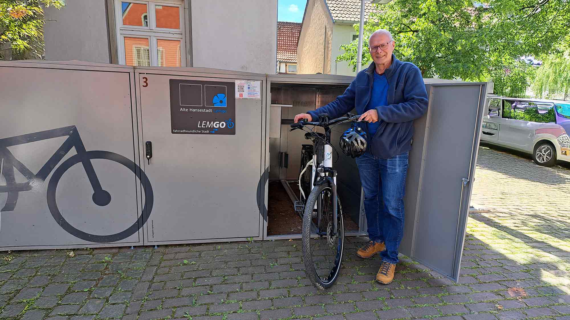 Lemgo: Neue Fahrradboxen am Waisenhausplatz und in der Echternstraße – Mieten klappt ab sofort Lemgo: Neue Fahrradboxen am Waisenhausplatz und in der Echternstraße – Mieten klappt ab sofort