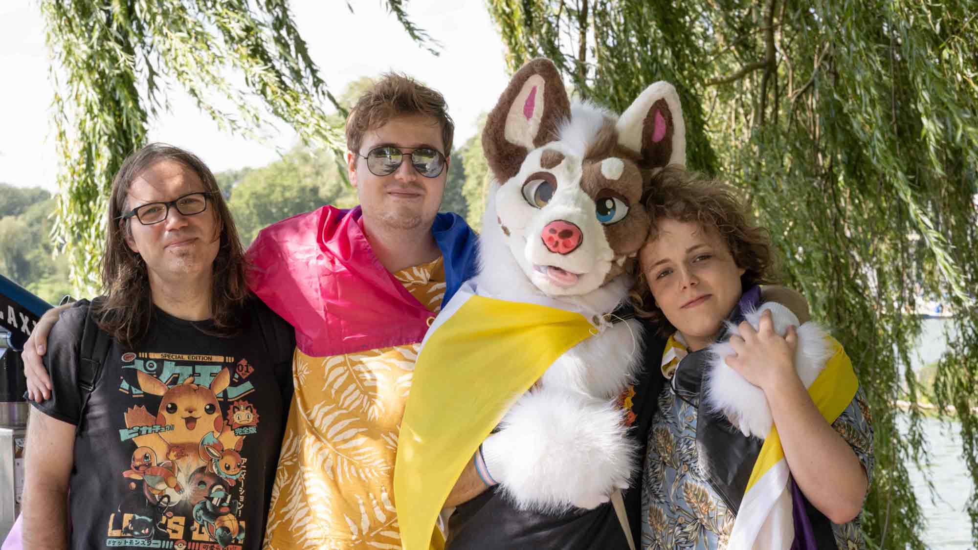 Katharina Bosse: &raquo;Love and Pride&laquo;, Einzelausstellung mit fotografischen Porträts vom CSD im Kunstraum Elsa, 28. Mai bis 27. Juni 2025