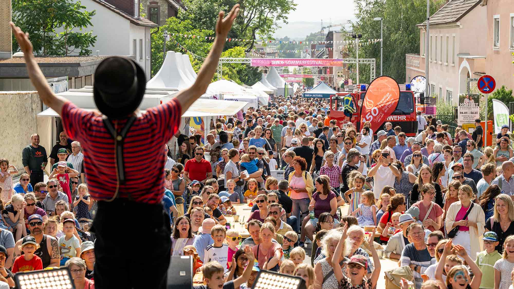 SWR Sommerfestival mit Festivalmeile und ARD Familientag Speyer, 28. und 29. Juni 2025