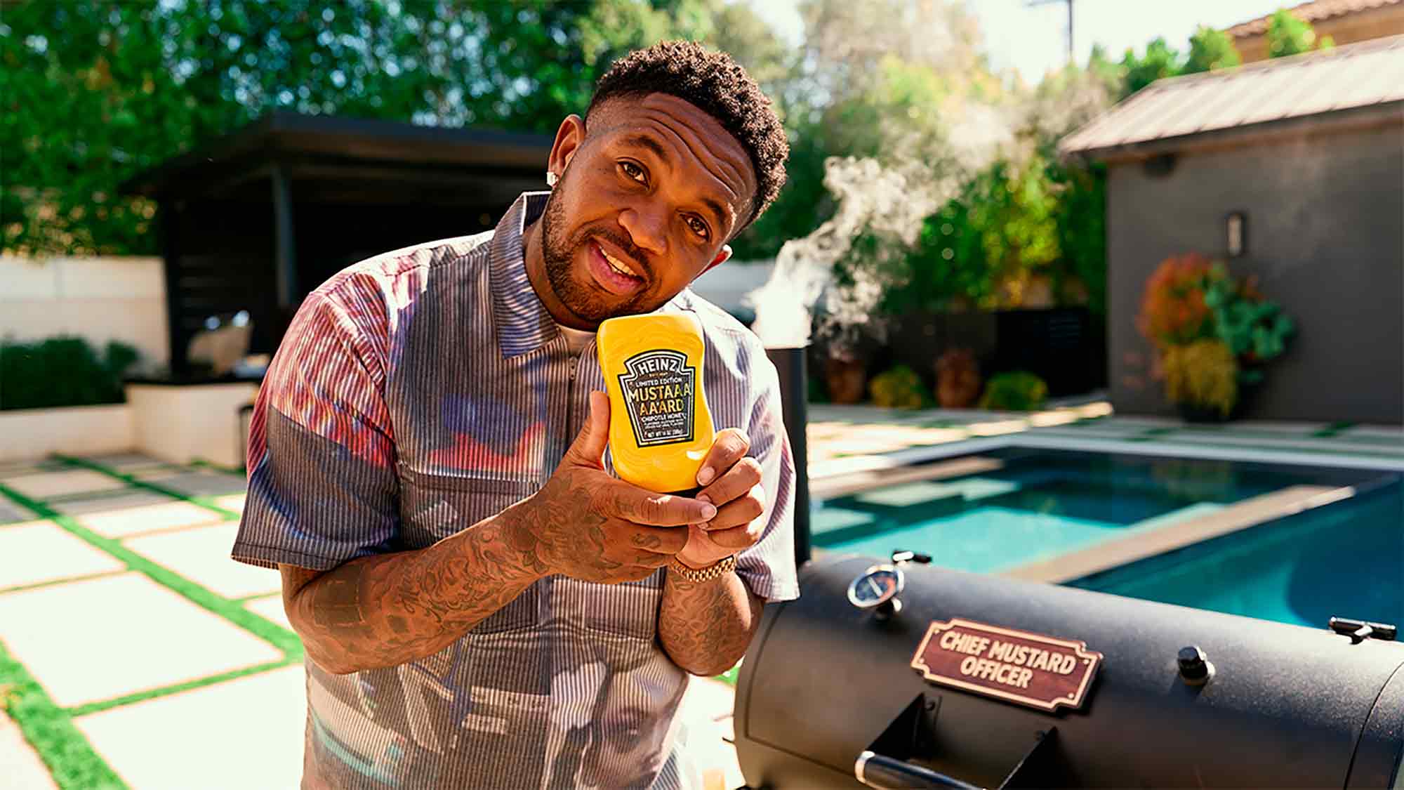 Heinz and Award Winning Producer, Mustard, Drop the Sauce of the Summer: Heinz Mustaaaaaard Heinz and Award Winning Producer, Mustard, Drop the Sauce of the Summer: Heinz Mustaaaaaard