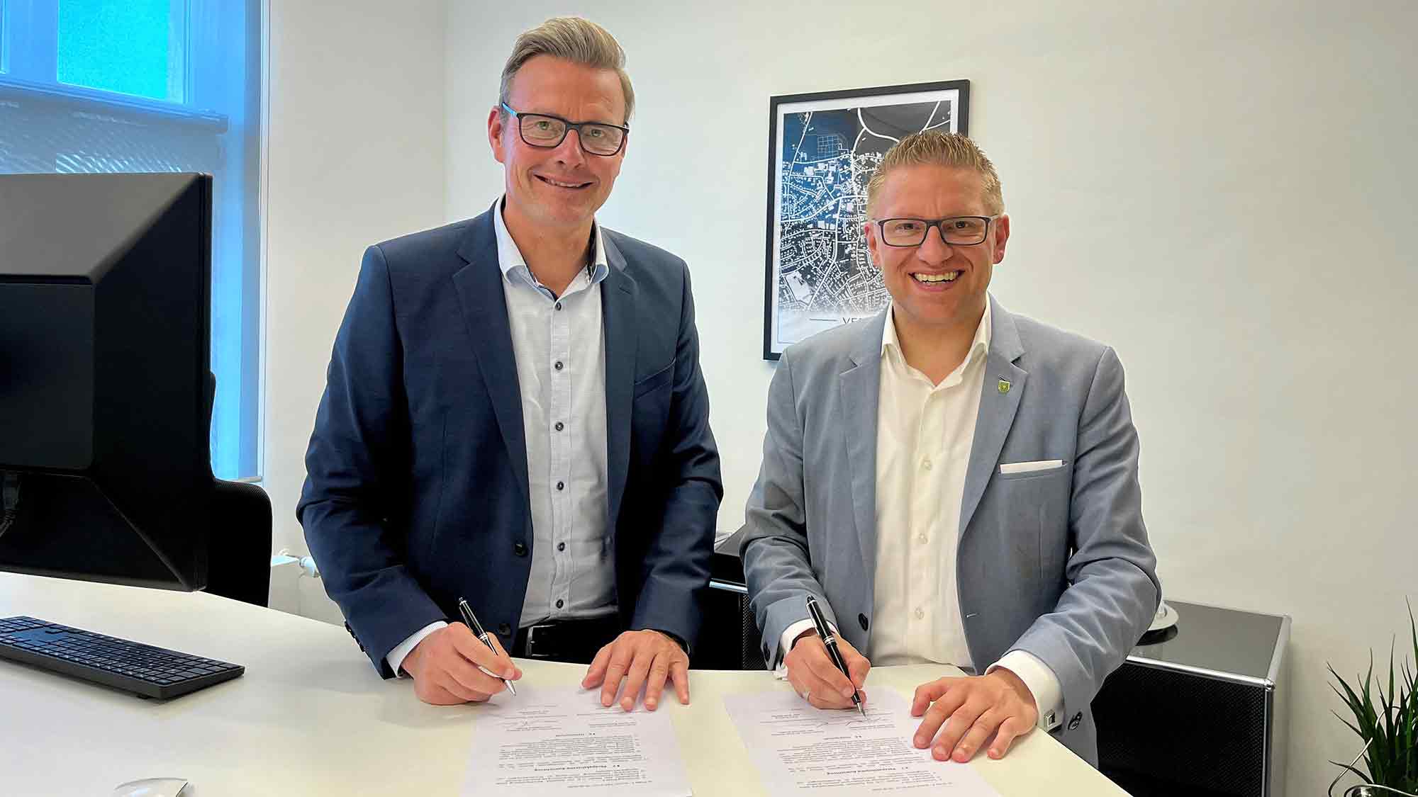 Absichtserklärung unterzeichnet: Rietberg und Verl planen Zusammenarbeit beim Ordnungsdienst Absichtserklärung unterzeichnet: Rietberg und Verl planen Zusammenarbeit beim Ordnungsdienst