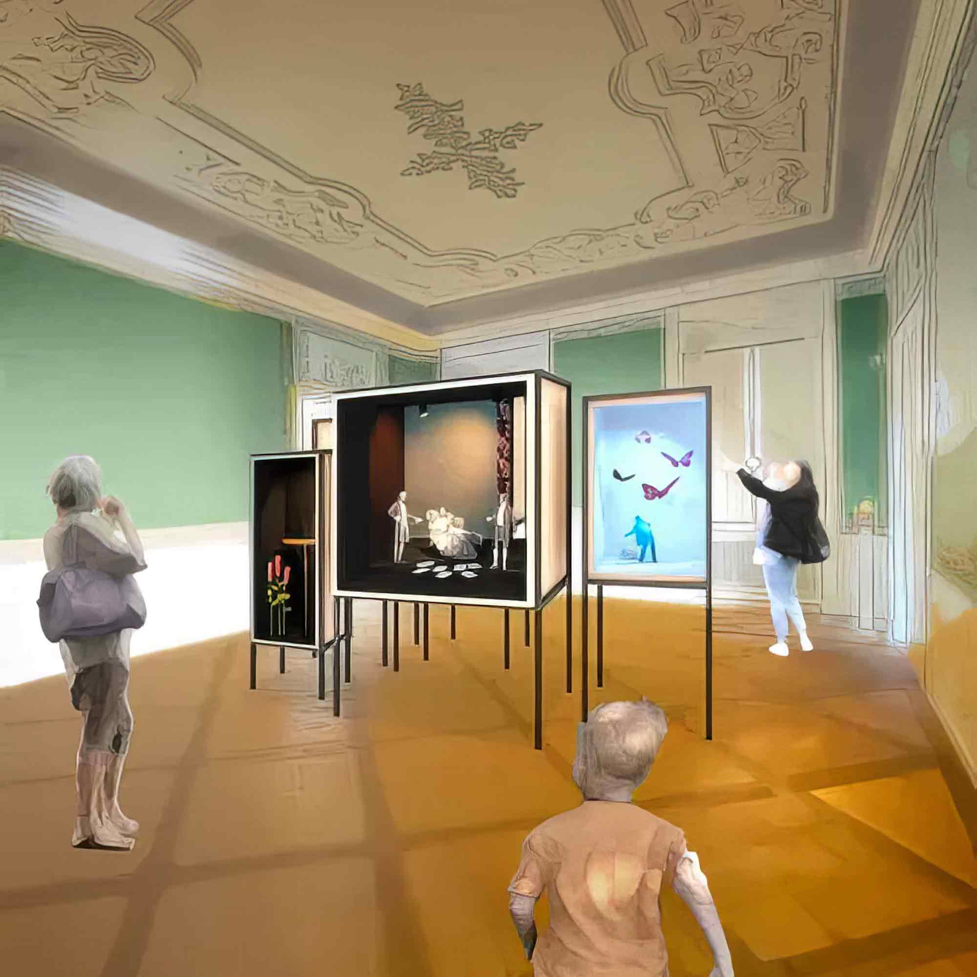 »Kuhstall und Silberteller« – neue Ausstellung im Barockschloss Rammenau erweckt Schlossgeschichte zum Leben »Kuhstall und Silberteller« – neue Ausstellung im Barockschloss Rammenau erweckt Schlossgeschichte zum Leben