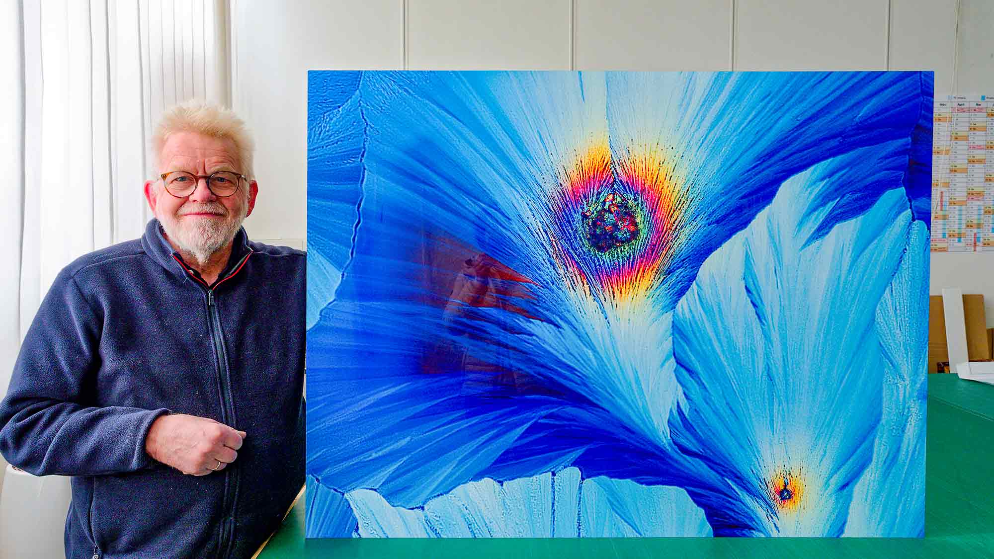 Faszinierende Mikrowelten von Peter Woitschikowski (Gütersloh), neue Ausstellung in der Ärztekammer Westfalen Lippe