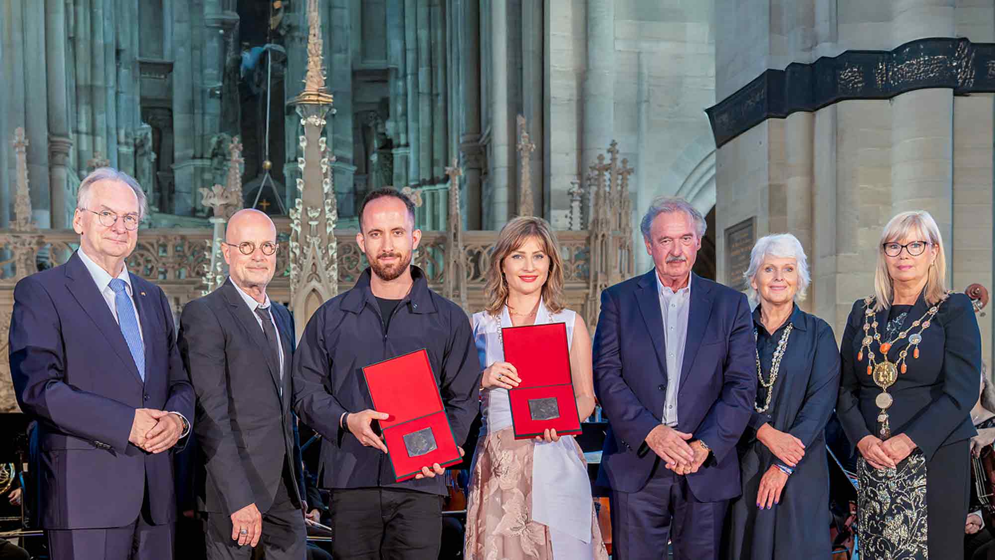 Magdeburg: Violinistin Lisa Batiashvili und Pianist Igor Levit mit dem 10. Kaiser Otto Preis geehrt