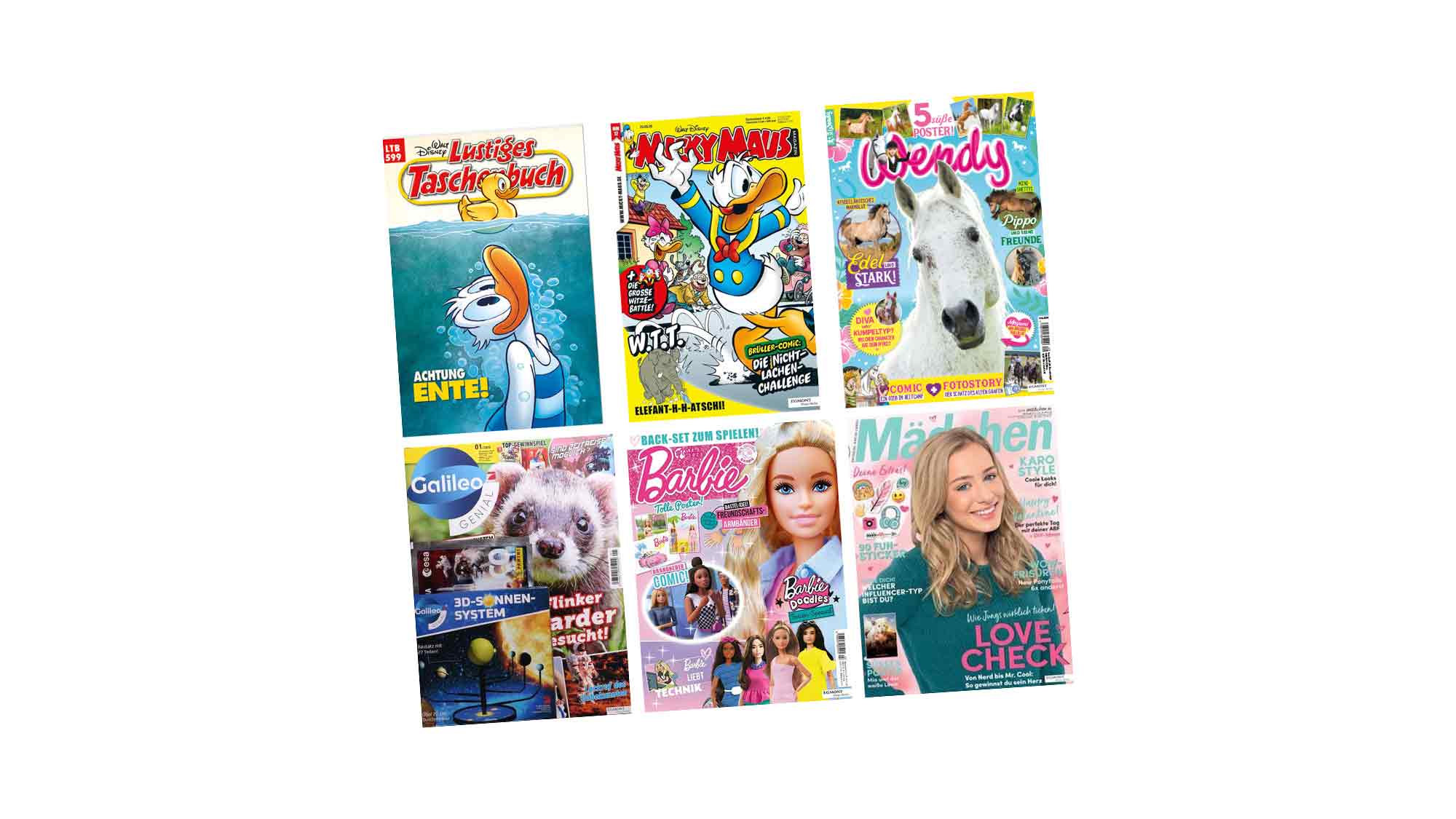 Egmont Ehapa Media: &raquo;Print ist verloren?&laquo; Printmagazine sind für junge Zielgruppen höchst relevant