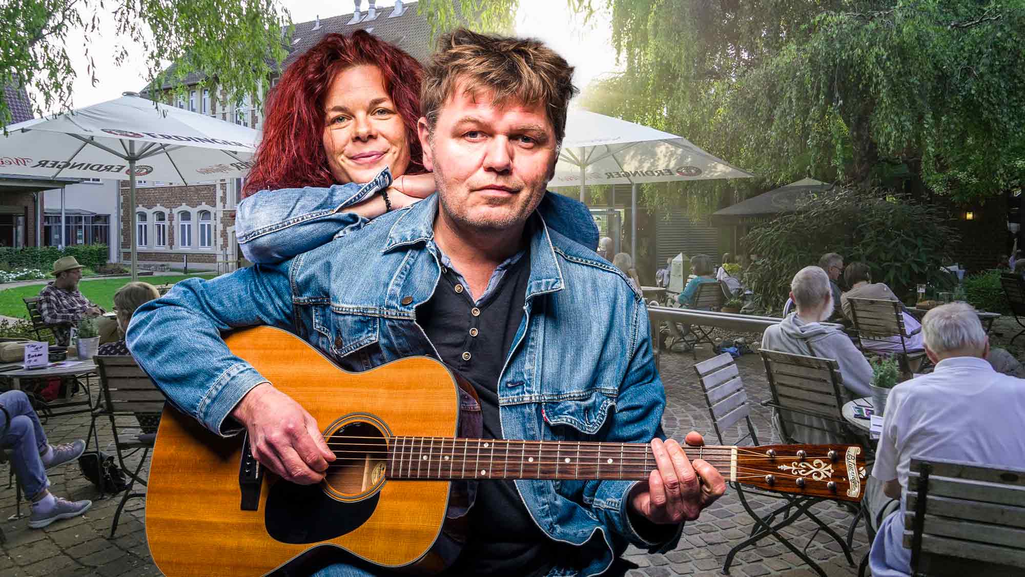 Neue Schmiede Bielefeld: Kultur im Biergarten und Grill Büfett – &raquo;Touch Of Sound Duo&laquo;, 25. Juli 2025