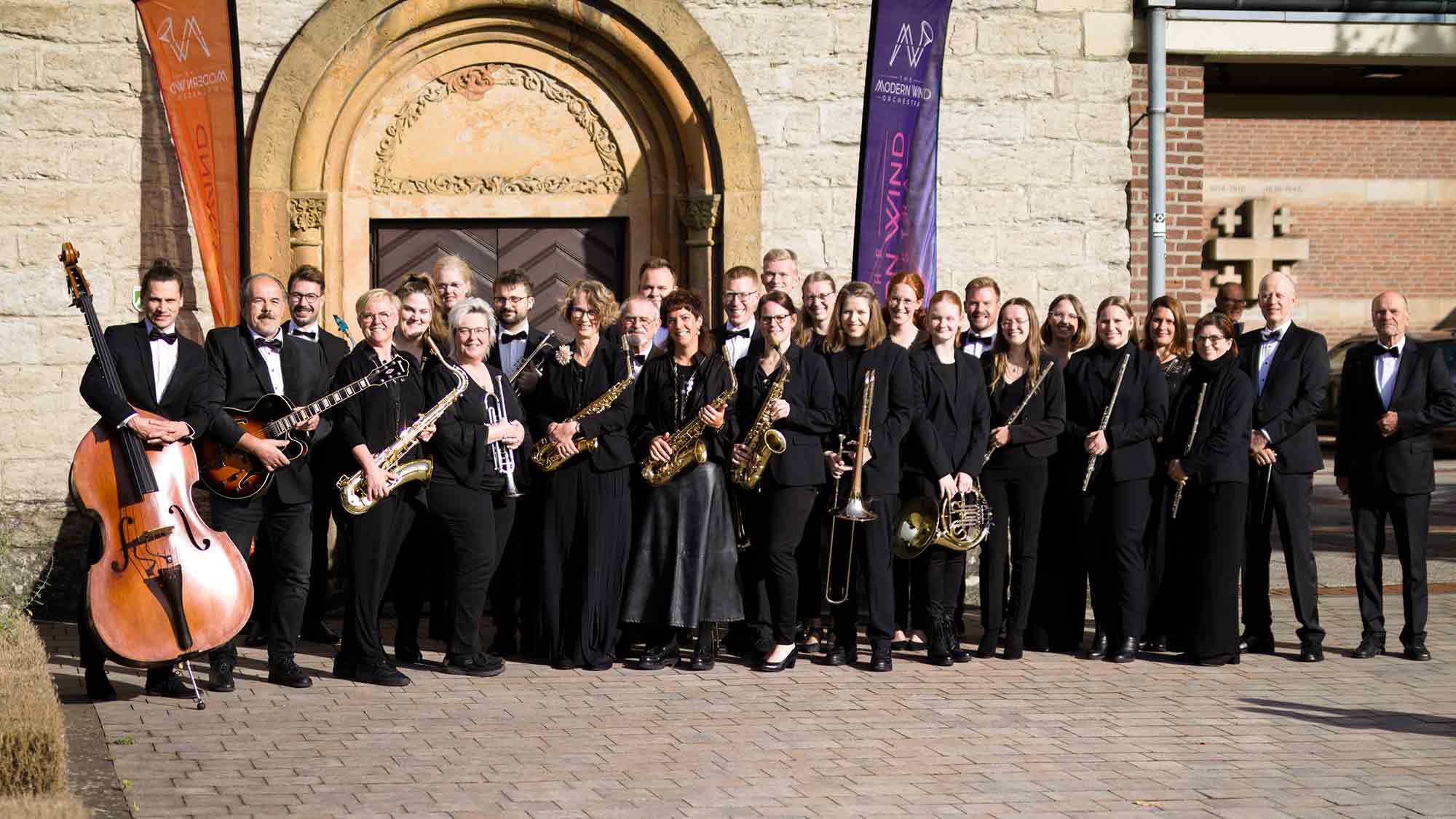 Konzertreihe &raquo;Trompetenbaum und Geigenfeige&laquo; – Modern Wind Orchestra im Museum &raquo;Relígio&laquo; in Telgte, 3. August 2025