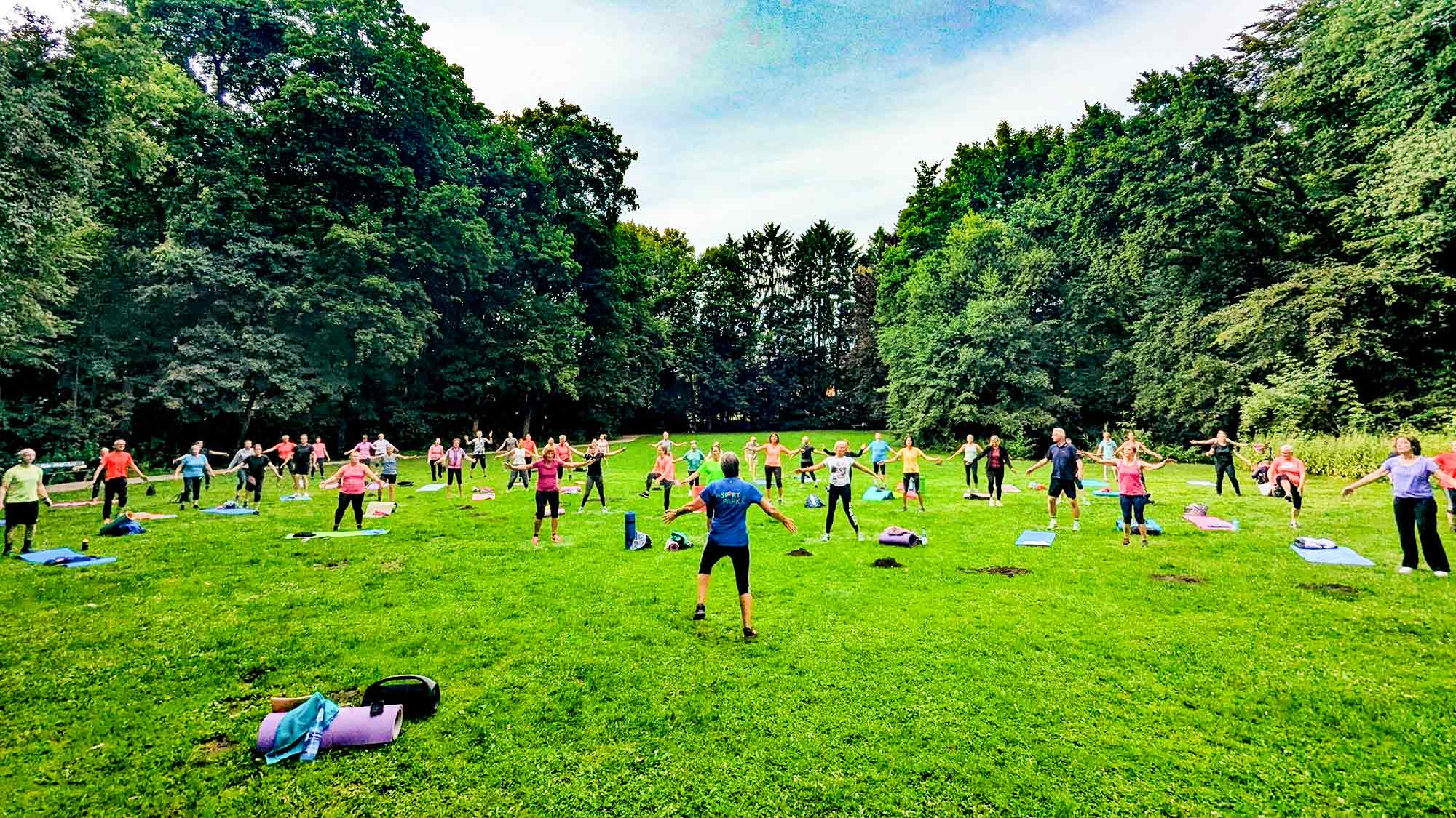 Gütersloh: Bewegung kennt kein schlechtes Wetter – große Resonanz bei »Sport im Park« Gütersloh: Bewegung kennt kein schlechtes Wetter – große Resonanz bei »Sport im Park«