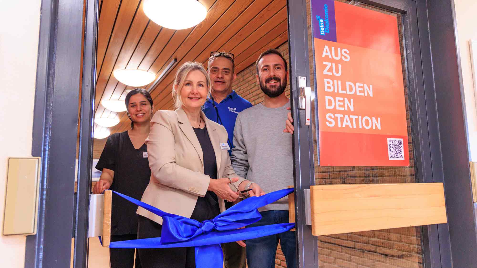 Diakonie: Azubis übernehmen das Ruder – Auszubildenden Station im Pflegeheim Ernst Barlach Haus gestartet Diakonie: Azubis übernehmen das Ruder – Auszubildenden Station im Pflegeheim Ernst Barlach Haus gestartet