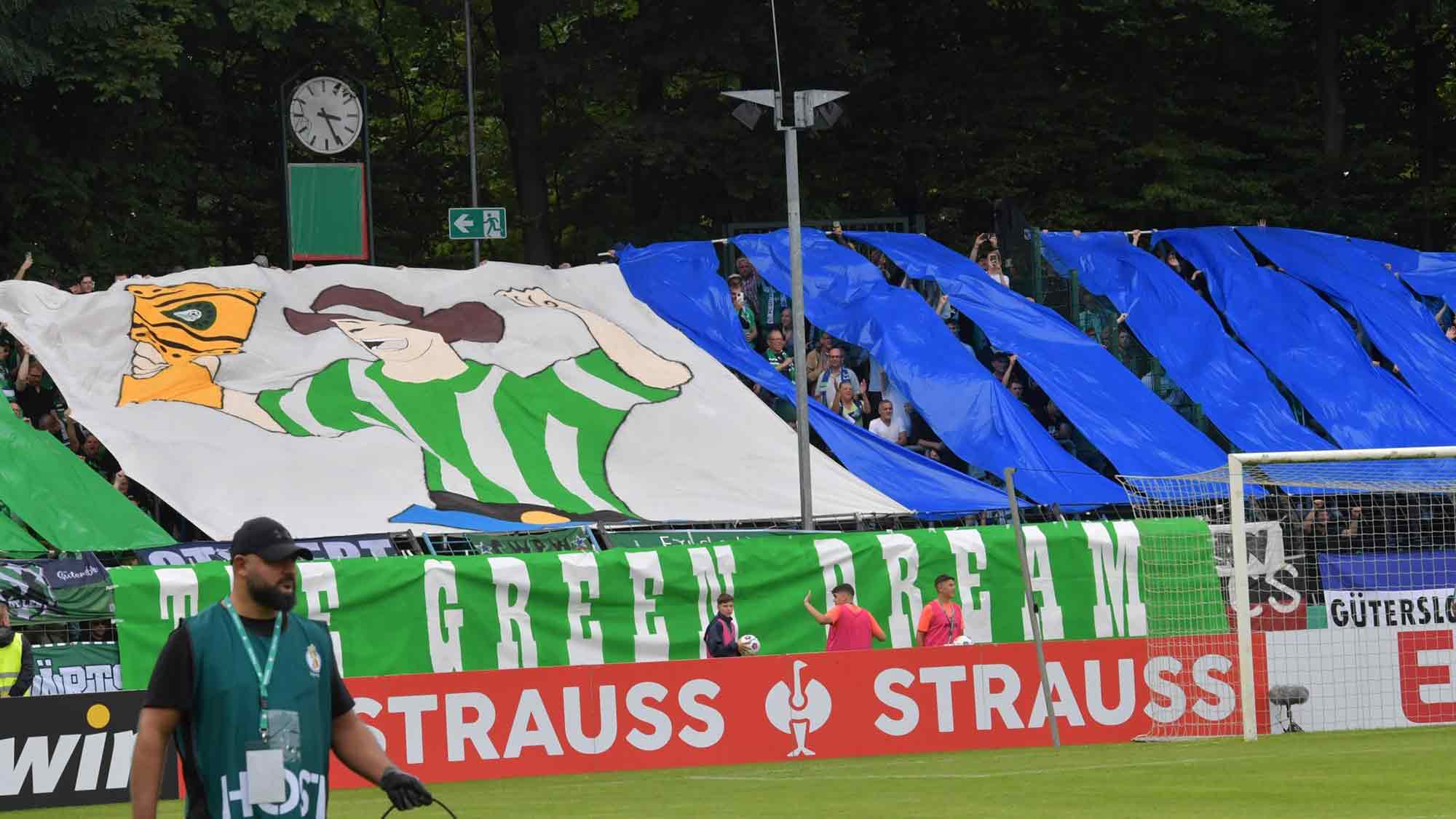 DFB Pokal Spiel gegen Union Berlin: Der FC Gütersloh hat alle Heimtickets verkauft