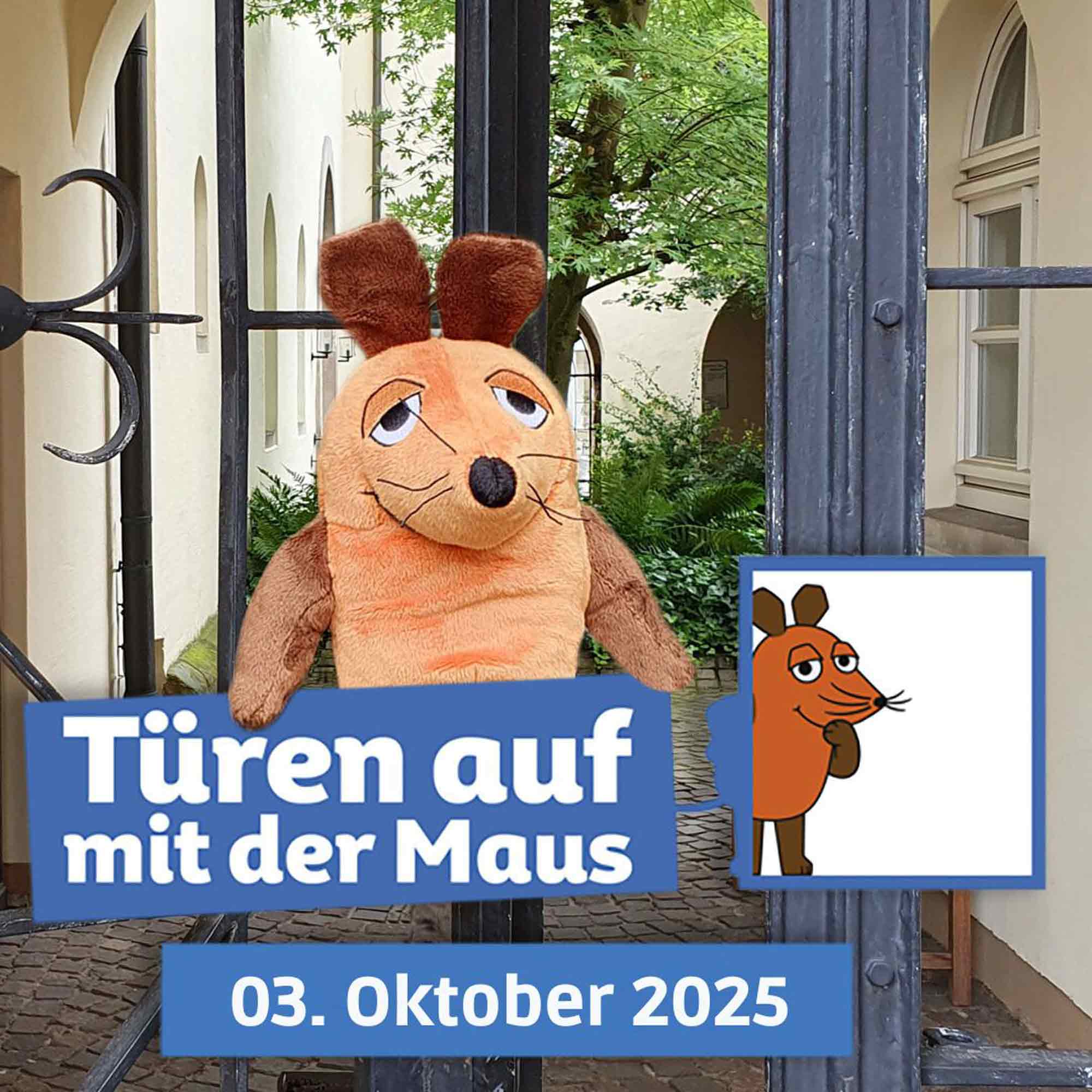 Kloster Wiedenbrück: »Junges Kloster«, Türen auf mit der Maus, 3. Oktober 2025 Kloster Wiedenbrück: »Junges Kloster«, Türen auf mit der Maus, 3. Oktober 2025