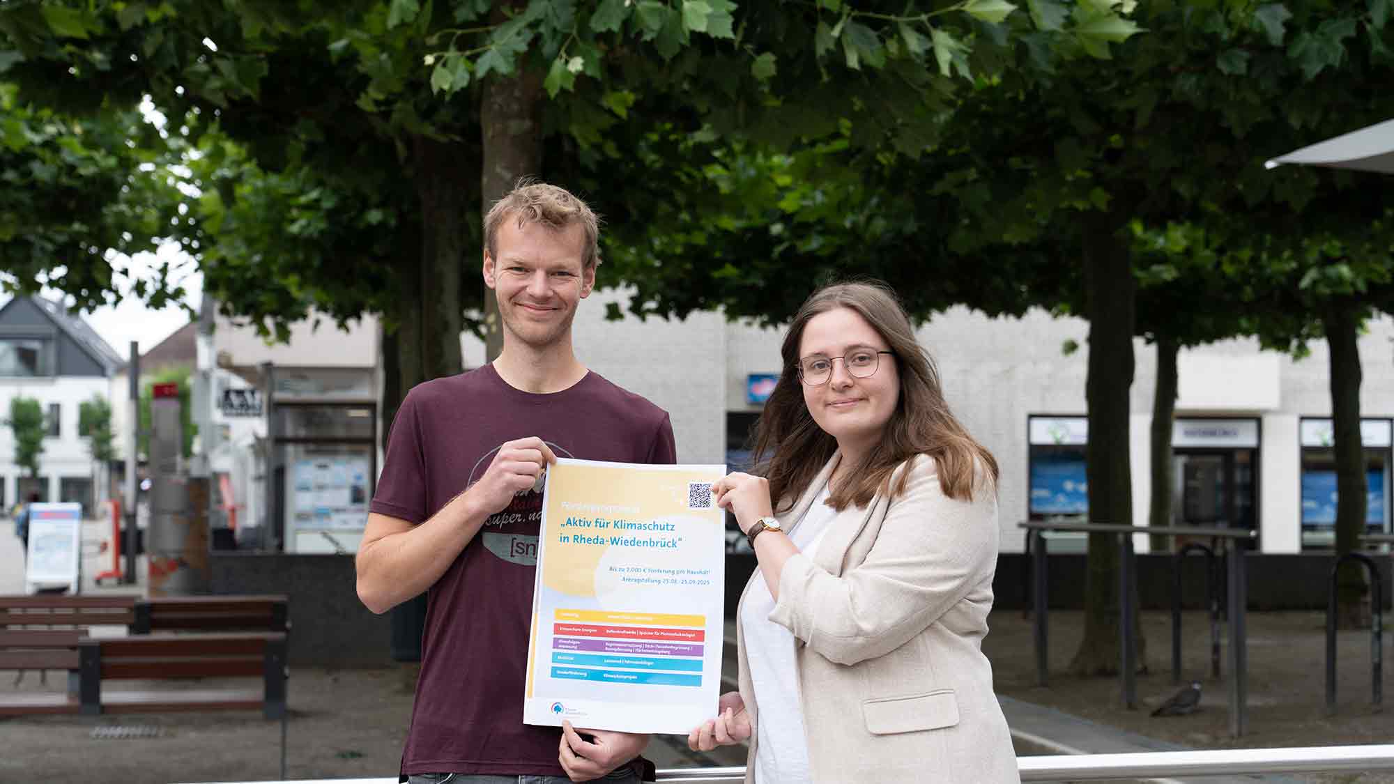 Rheda Wiedenbrück: Förderprogramm &raquo;Aktiv für Klimaschutz&laquo;, Antragszeitraum 25. August bis 25. September 2025