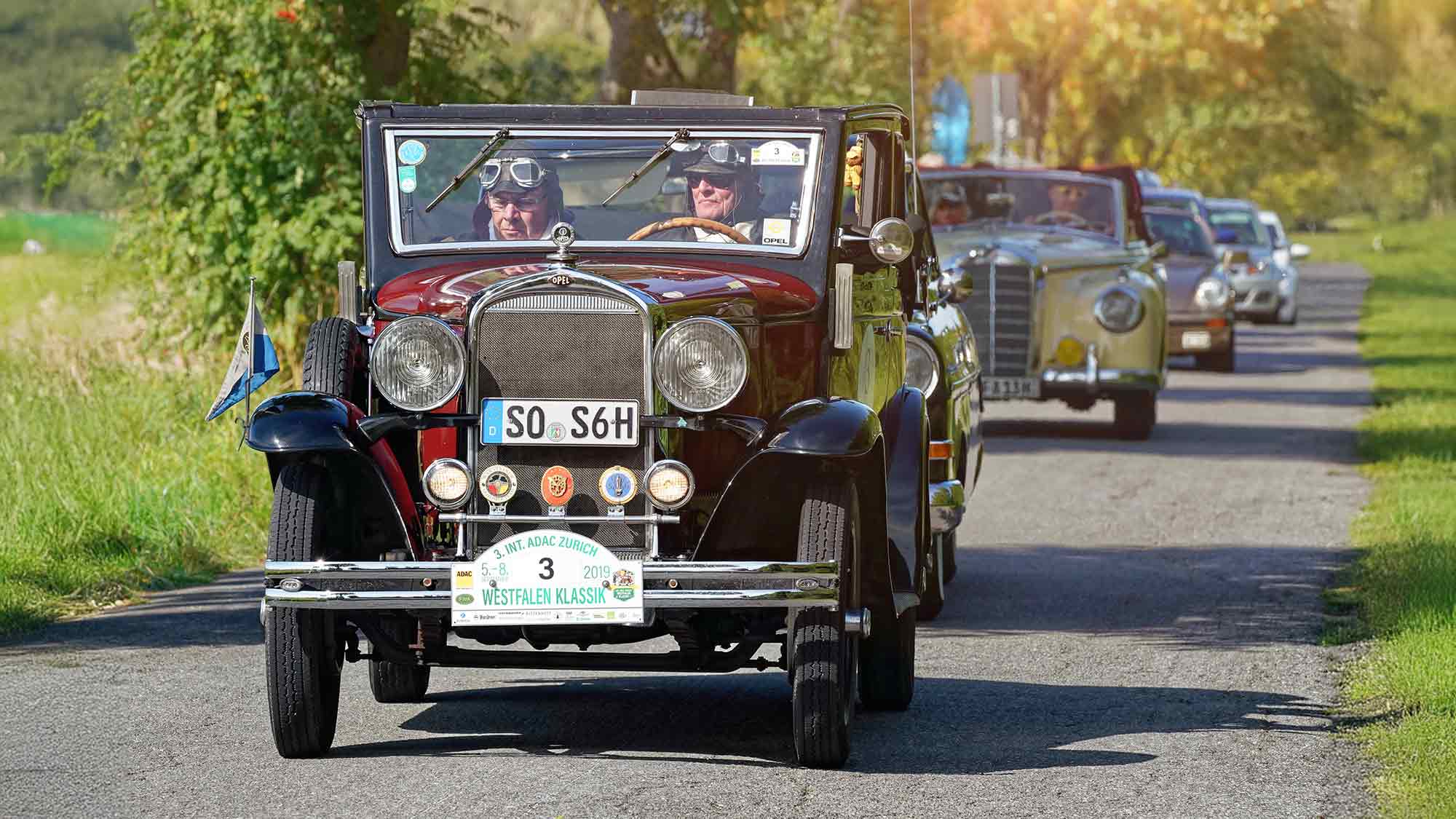 Bad Sassendorf lädt am 13. und 14. September 2025 zur &raquo;Zeitreise mit allen Sinnen&laquo; und zum &raquo;ADAC Westfalen Oldtimer Festival&laquo; mit Jubiläumsfest ein