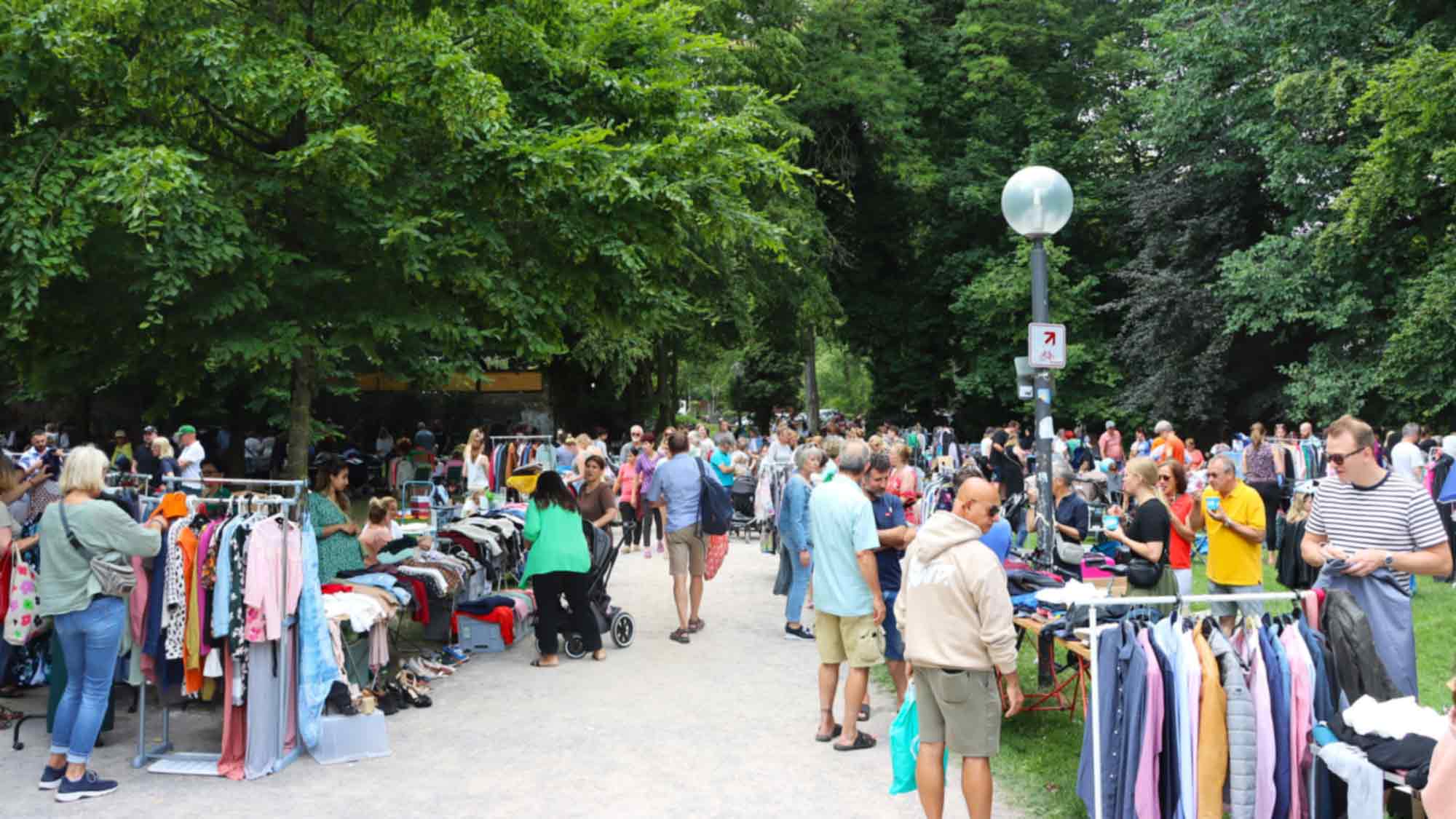 Ein letztes Mal Trödeln im Weberei Park Gütersloh – Outdoor Saison Closing, Weberei Kiezklüngel am 21. September 2025