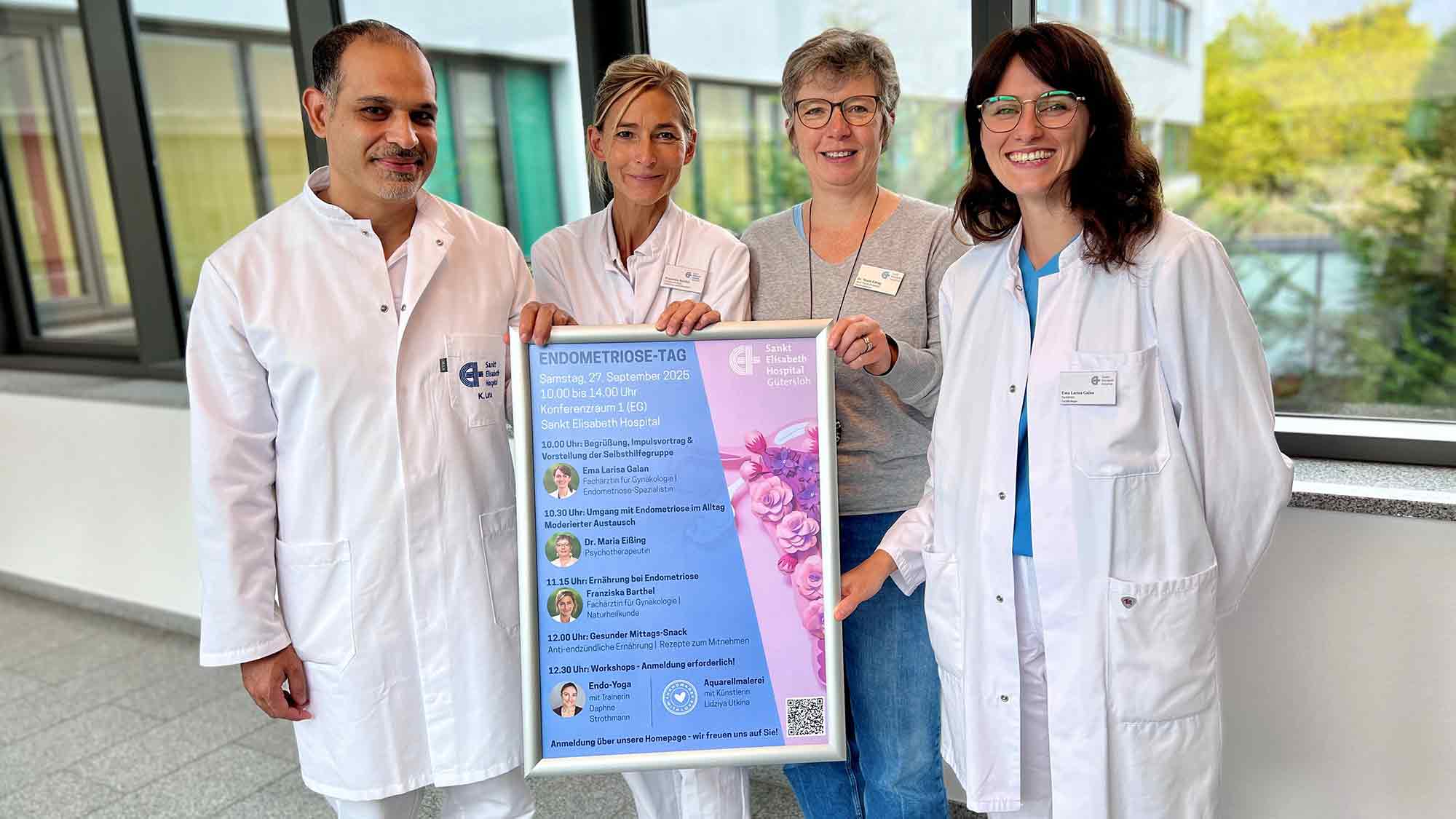 Sankt Elisabeth Hospital Gütersloh: Tag der Endometriose – Aktionstag für Betroffene und Interessierte am Samstag, 27. September 2025 Sankt Elisabeth Hospital Gütersloh: Tag der Endometriose – Aktionstag für Betroffene und Interessierte am Samstag, 27. September 2025