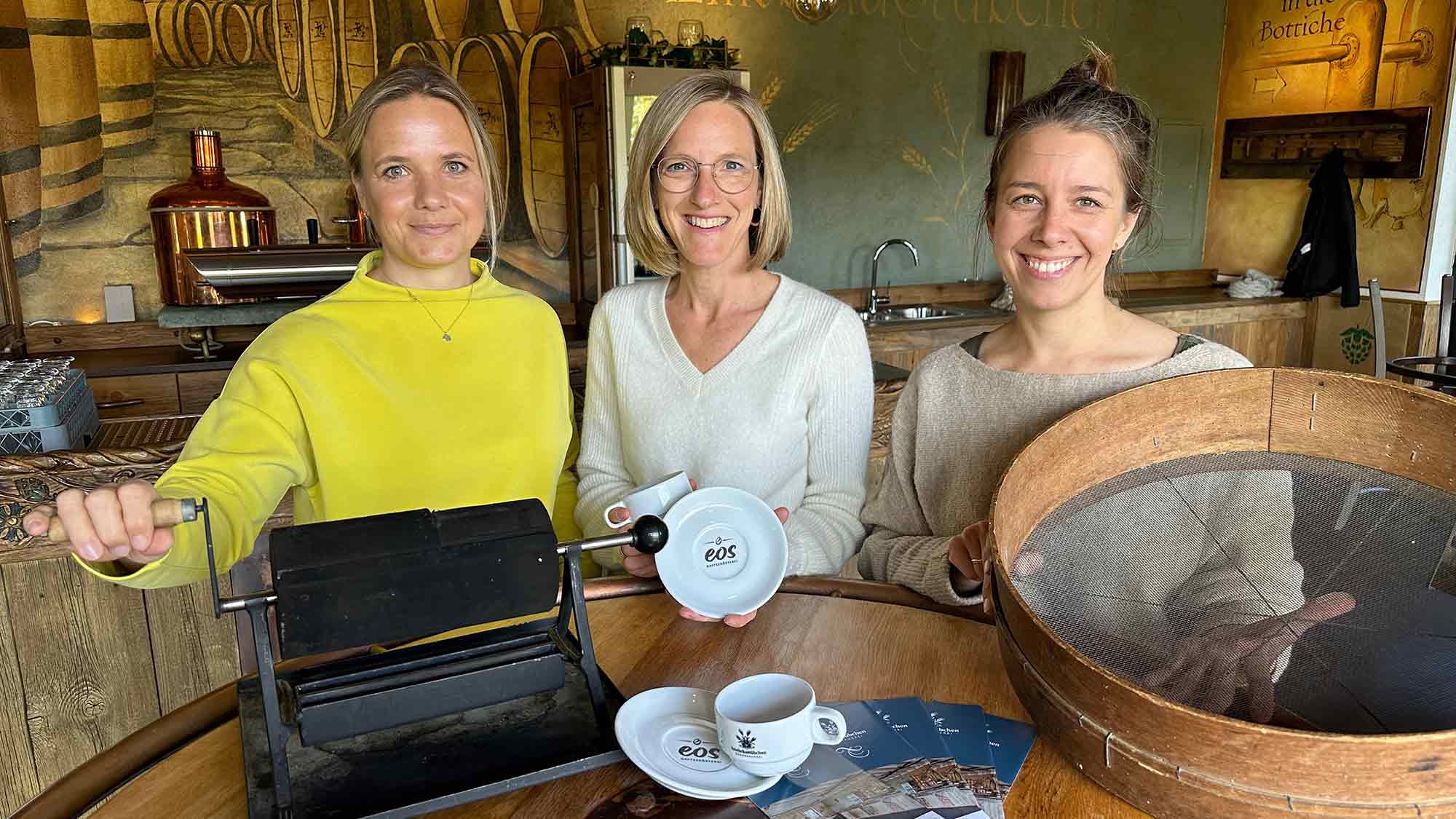 Den frischen Kaffee mit allen Sinnen genießen – Seminar im Gartenschaupark Rietberg mit Rösterin Christina Hagenkort, 25. Oktober 2025