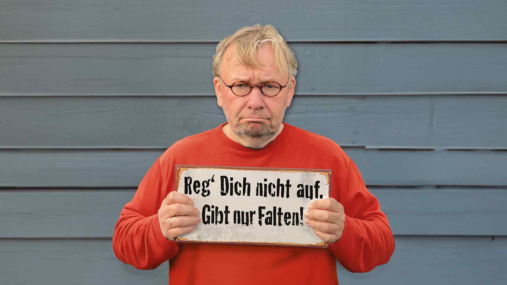 Stadthalle Gütersloh: Bernd Stelter, »Reg’ dich nicht auf. Gibt nur Falten!« 13. November 2025 Stadthalle Gütersloh: Bernd Stelter, »Reg’ dich nicht auf. Gibt nur Falten!« 13. November 2025