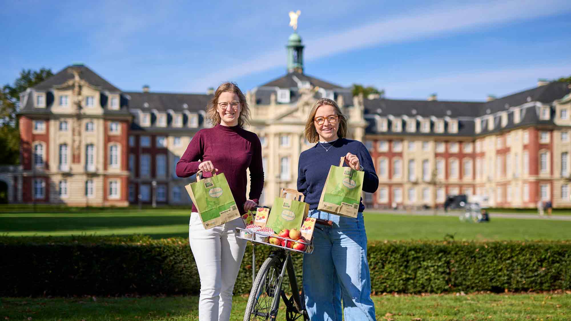 Genuss und Nachhaltigkeit im Ziel: Bioregionale Tüte beim Sparkassen Münsterland Giro