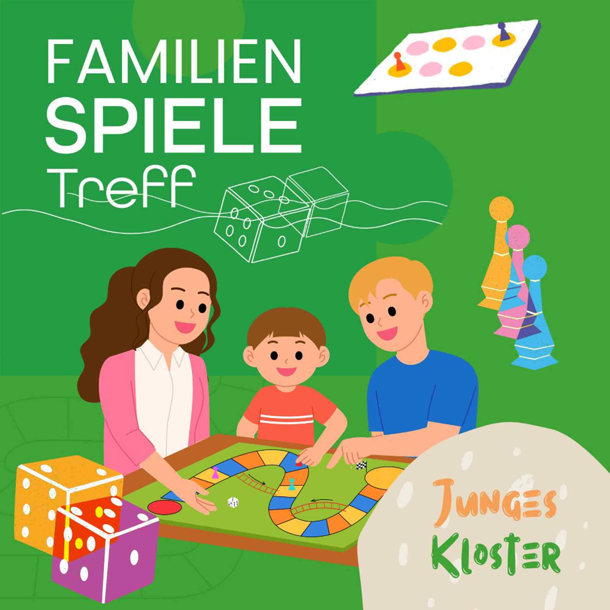 Kloster Wiedenbrück: &raquo;Junges Kloster&laquo;, &raquo;FamilienSpieleTreff&laquo;, 7. November 2025