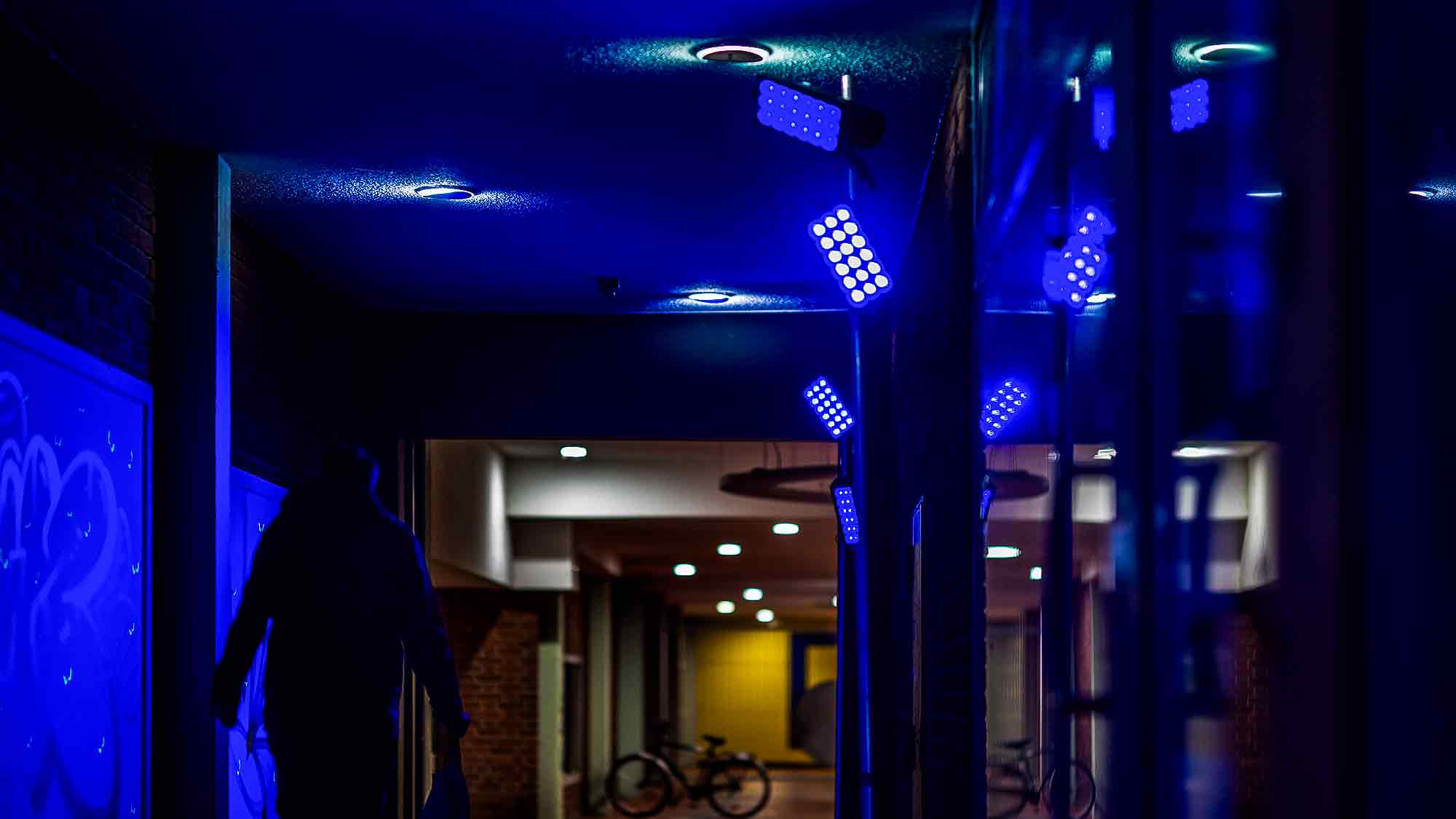 NOW Commons: »Lichtmomente Gütersloh«, »Mystischer Tunnel« zwischen Fuzo Königstraße und Spiekergasse NOW Commons: »Lichtmomente Gütersloh«, »Mystischer Tunnel« zwischen Fuzo Königstraße und Spiekergasse