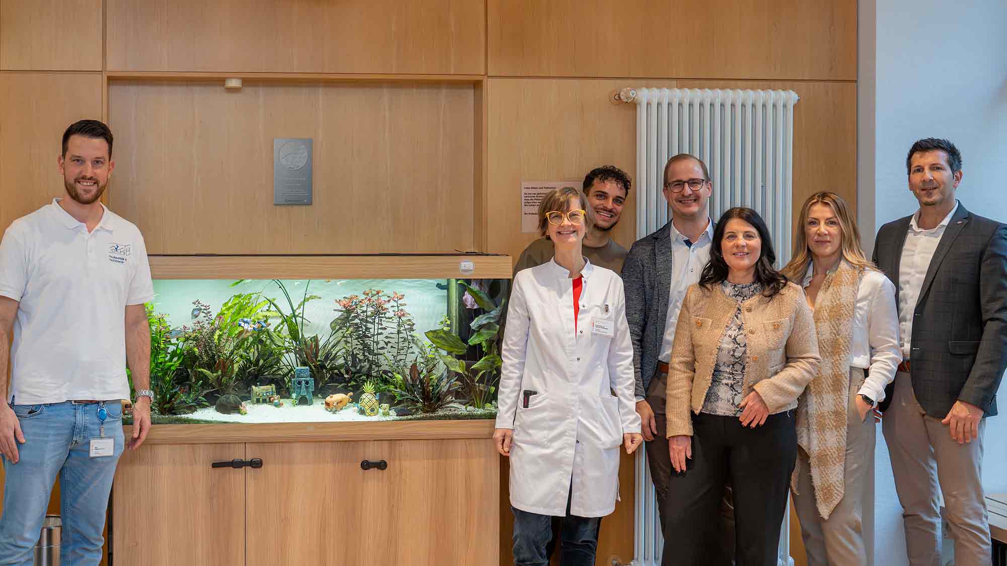 Städtisches Klinikum Karlsruhe: Aquarien sorgen wieder für strahlende Kinderaugen Städtisches Klinikum Karlsruhe: Aquarien sorgen wieder für strahlende Kinderaugen