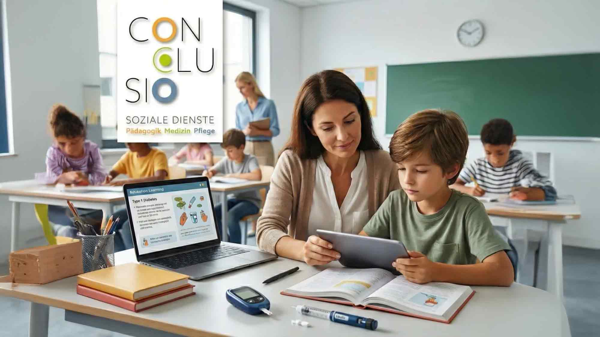 Mehr als nur dabeisitzen: Wie &raquo;Conclusio&laquo; medizinische Schulbegleitung bei Diabetes Typ 1 neu denkt