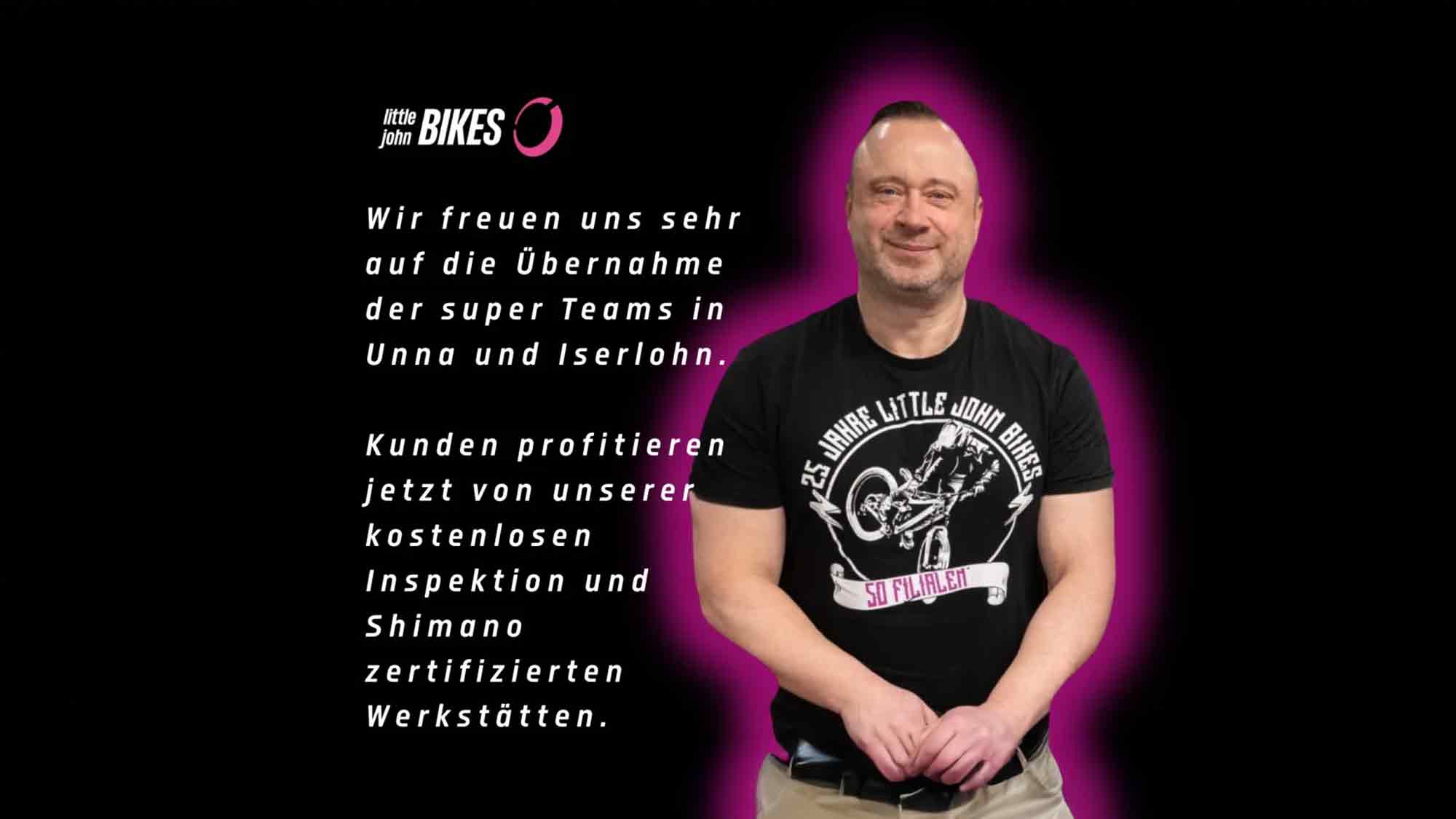 Boom. Radfahrer in Unna und Iserlohn aufgepasst: Gratis Liebe fürs Fahrrad – Little John Bikes übernimmt »MegaBike« Boom. Radfahrer in Unna und Iserlohn aufgepasst: Gratis Liebe fürs Fahrrad – Little John Bikes übernimmt »MegaBike«