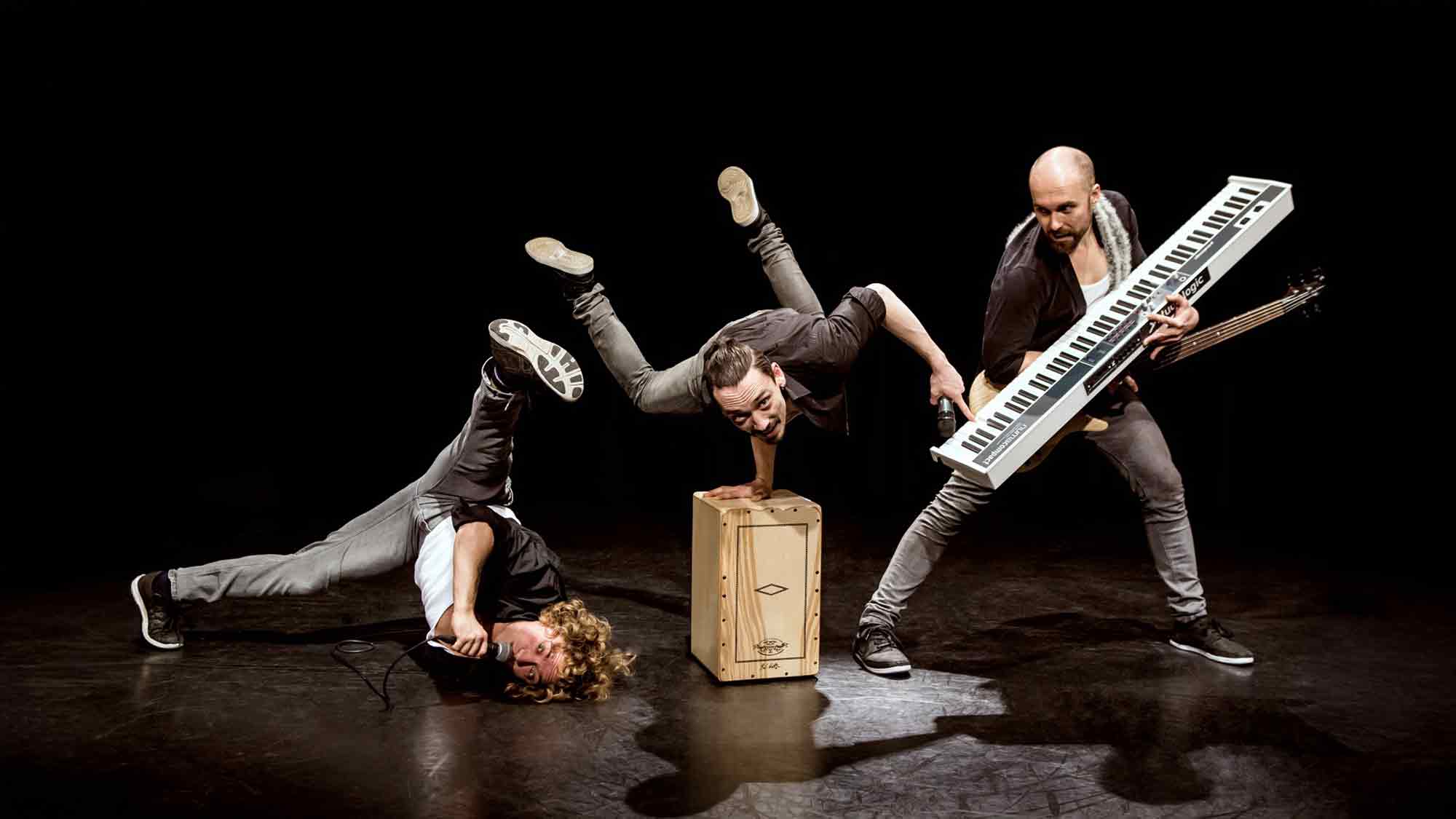 Musik, Artistik und Comedy mit »Tridiculous« im Heinz Hilpert Theater Lünen, 24. Januar 2026 Musik, Artistik und Comedy mit »Tridiculous« im Heinz Hilpert Theater Lünen, 24. Januar 2026