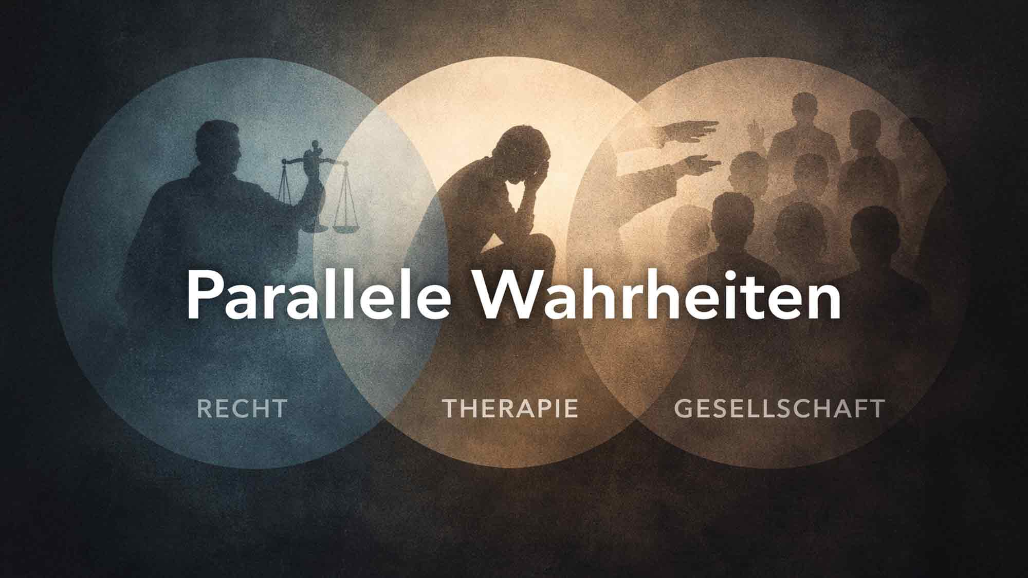 Parallele Wahrheiten: Warum psychische Gewalt und Mobbing unser Rechtssystem überfordern – und was das über uns sagt Parallele Wahrheiten: Warum psychische Gewalt und Mobbing unser Rechtssystem überfordern – und was das über uns sagt