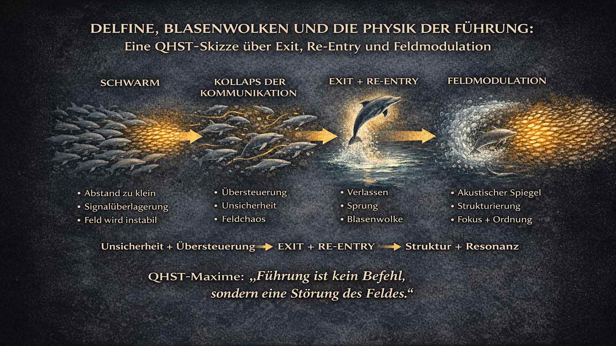 QHST – Solitäres Kapitel: Delfine, Blasenwolken und die Physik der Führung QHST – Solitäres Kapitel: Delfine, Blasenwolken und die Physik der Führung