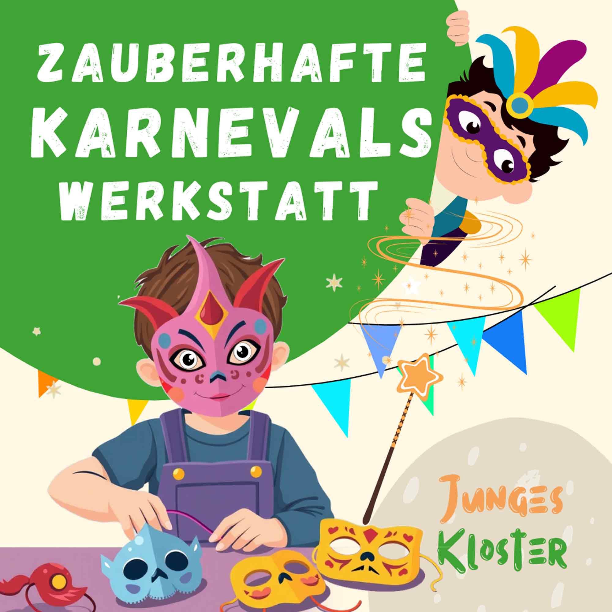 Kloster Wiedenbrück: &raquo;Junges Kloster&laquo;, &raquo;Zauberhafte KarnevalsWerkstatt&laquo;, 2. Februar 2026