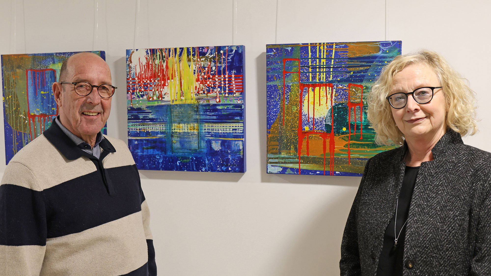 Münster: Gemälde von Frank Wienker im Stadthaus 1 zu sehen, 13. Februar bis 30. April 2026