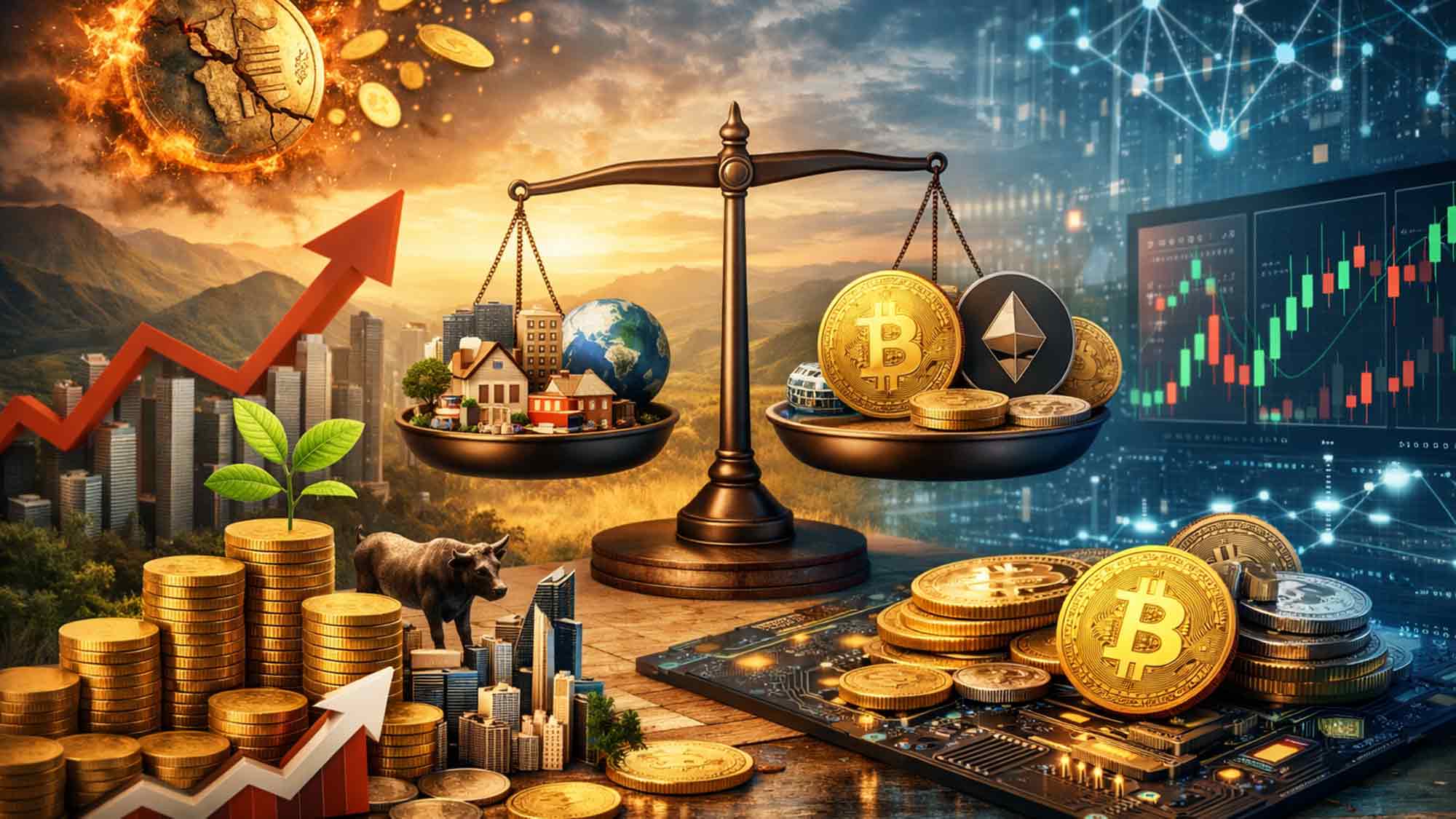 Hybrid Sparplan gegen Kaufkraftverlust: Diversifiziert investieren mit Aktien und Krypto Hybrid Sparplan gegen Kaufkraftverlust: Diversifiziert investieren mit Aktien und Krypto