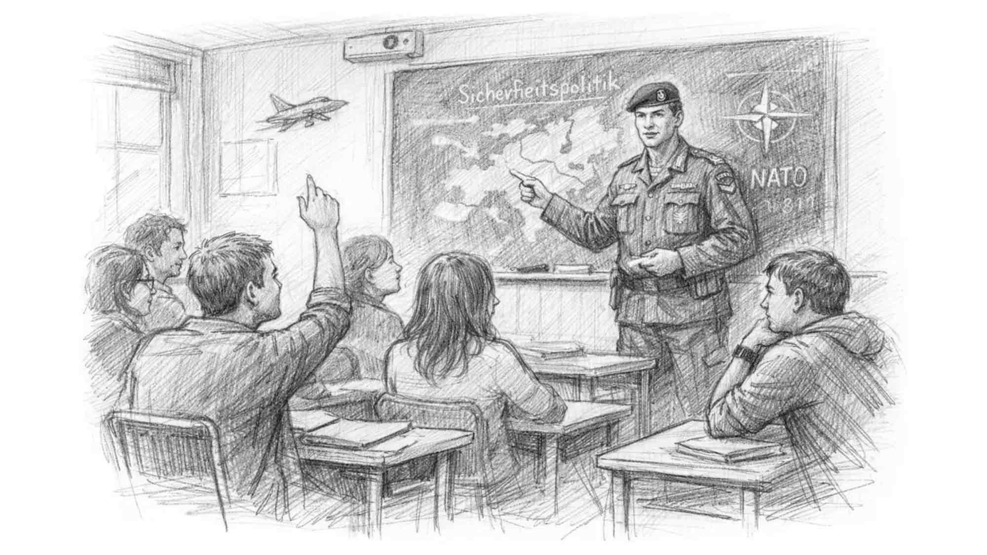 Vom Ende der Wehrpflicht bis zu Schulstreiks: neue Debatte über Bundeswehr und Bildung Vom Ende der Wehrpflicht bis zu Schulstreiks: neue Debatte über Bundeswehr und Bildung