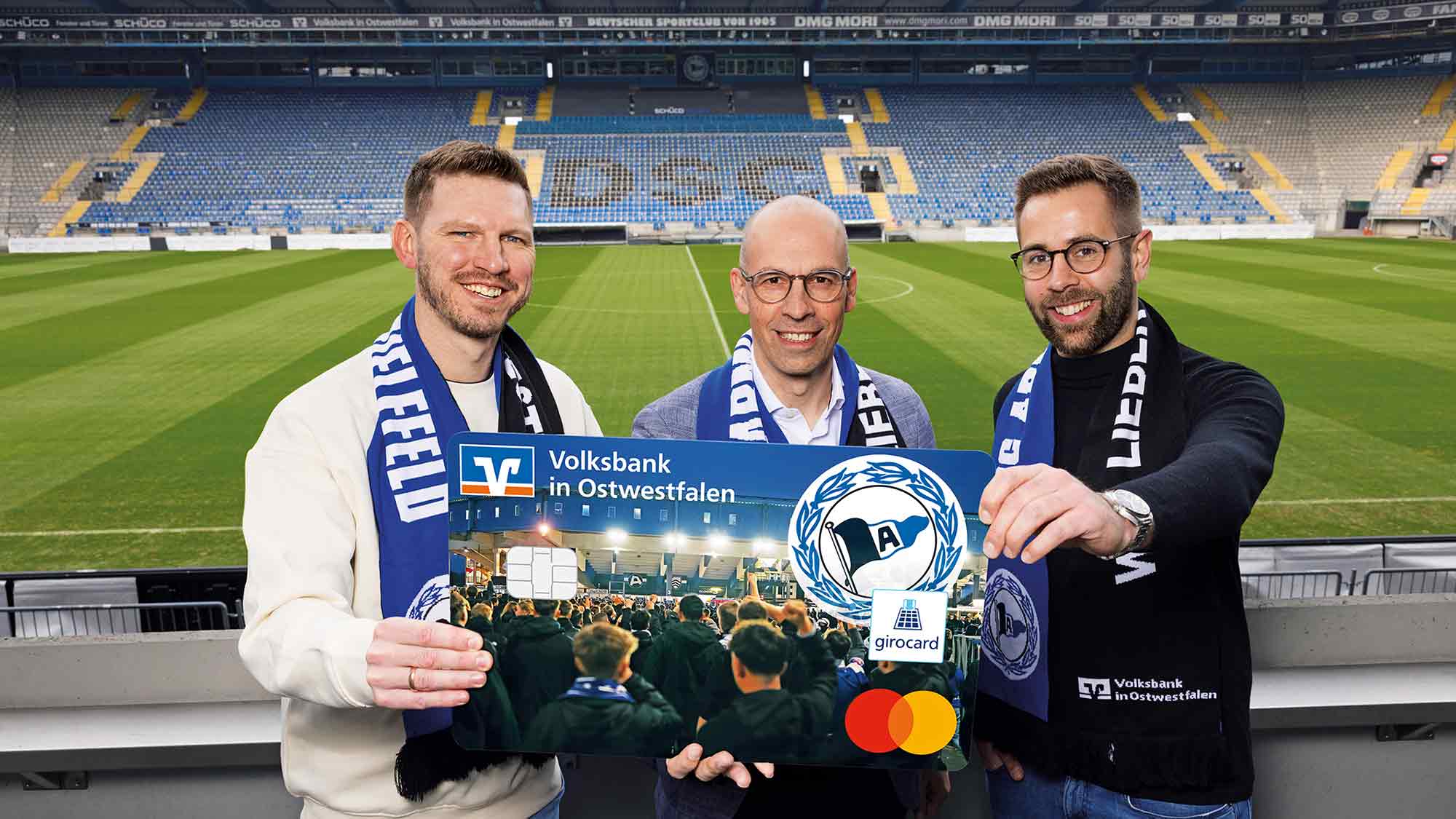 Anzeige: Neue »ArminiaCard«: Volksbank in Ostwestfalen und Arminia Bielefeld starten gemeinsame Offensive für Fans Anzeige: Neue »ArminiaCard«: Volksbank in Ostwestfalen und Arminia Bielefeld starten gemeinsame Offensive für Fans
