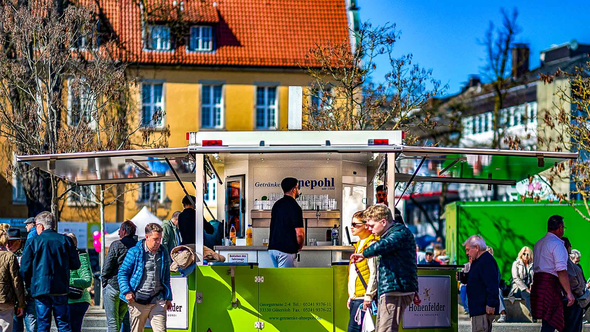 NOW Commons: »Gütersloher Frühling 2026«, Ahnepohl Bierstand, Hohenfelder Privatbrauerei, Berliner Platz (HVP) Gütersloh NOW Commons: »Gütersloher Frühling 2026«, Ahnepohl Bierstand, Hohenfelder Privatbrauerei, Berliner Platz (HVP) Gütersloh