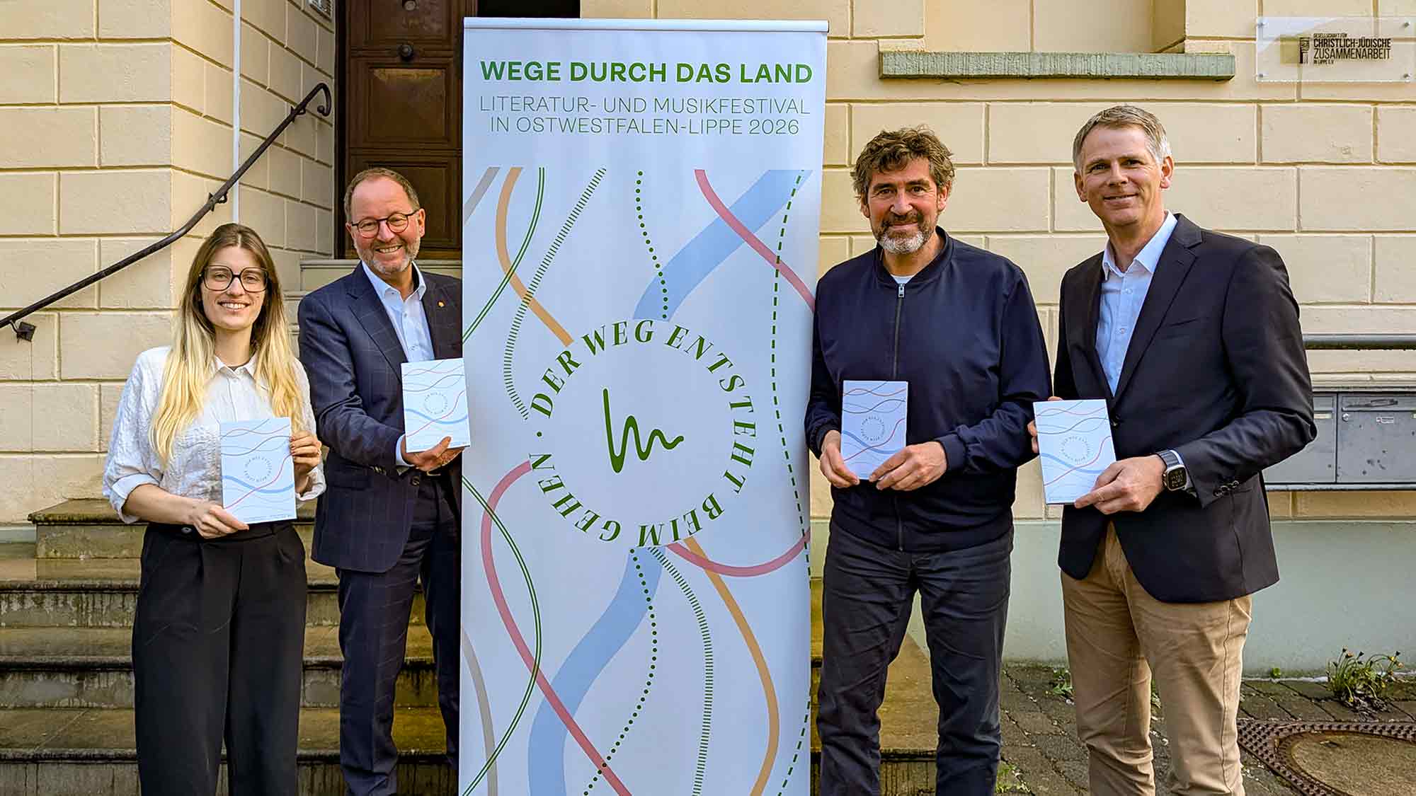 Literaturfestival und Musikfestival &raquo;Wege durch das Land 2026&laquo; – &raquo;Der Weg entsteht beim Gehen&laquo;
