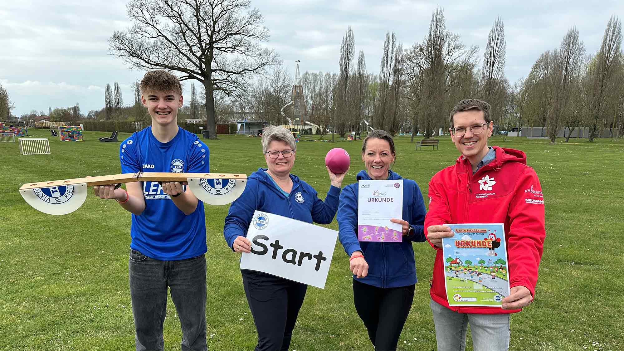 Familienfrühlingsfest im Gartenschaupark Rietberg mit Spendenlauf am 19. April 2026 Familienfrühlingsfest im Gartenschaupark Rietberg mit Spendenlauf am 19. April 2026