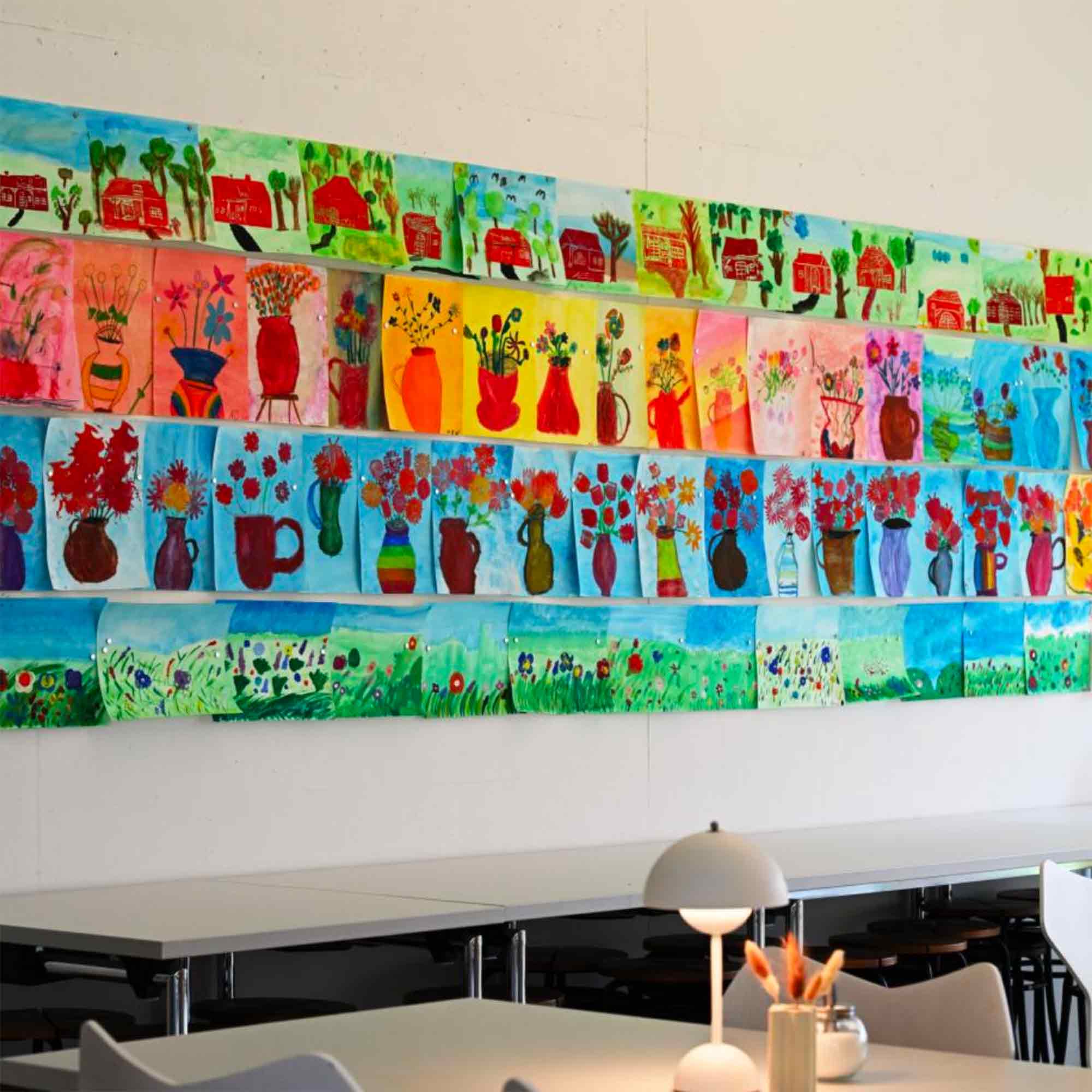 Auf den Spuren Böckstiegels: Ausstellung zeigt kreative Arbeiten von Viertklässlern Auf den Spuren Böckstiegels: Ausstellung zeigt kreative Arbeiten von Viertklässlern